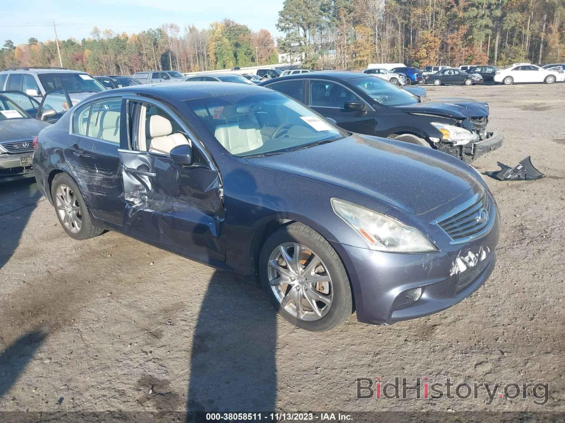 Photo JN1CV6AR9CM970699 - INFINITI G37X 2012