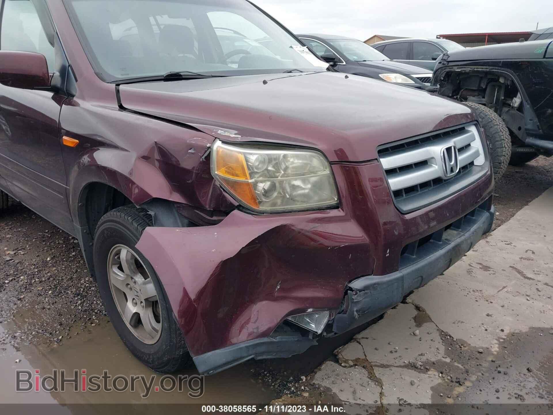 2007 HONDA PILOT - VIN: 2HKYF18457H538320 - Фото 6