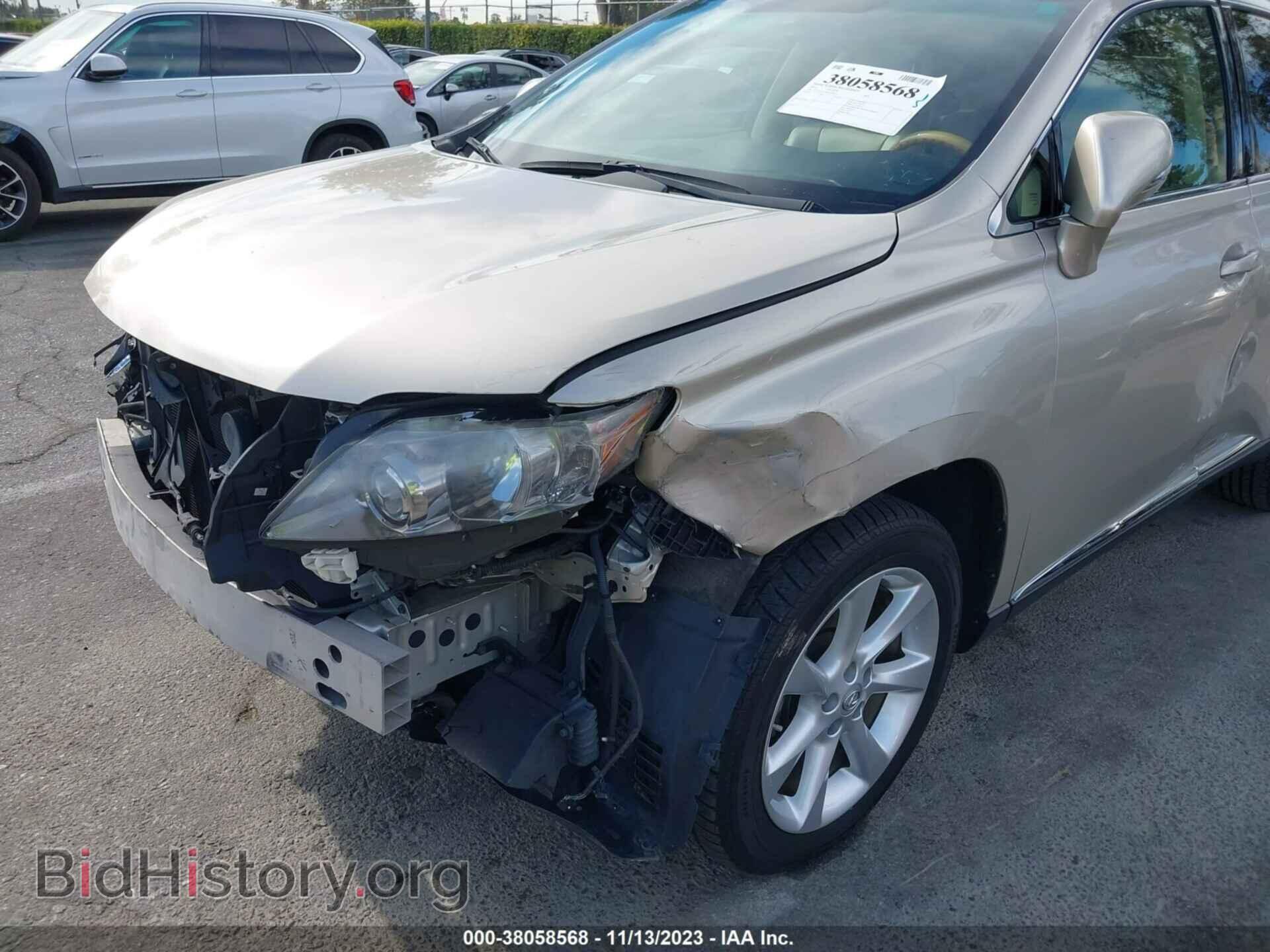 2011 LEXUS RX 350 - VIN: 2T2ZK1BA9BC049277 - Фото 6