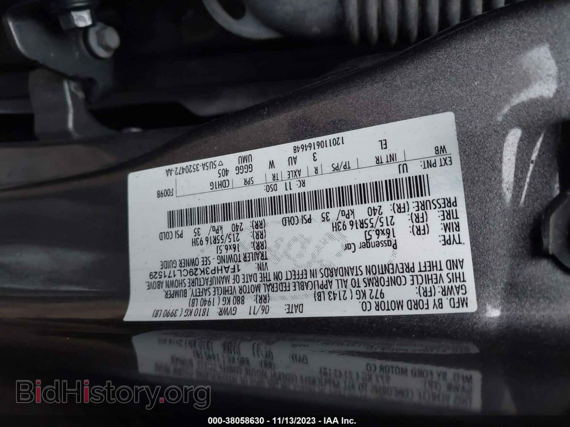 2012 FORD FOCUS - VIN: 1FAHP3K29CL171529 - Photo 9