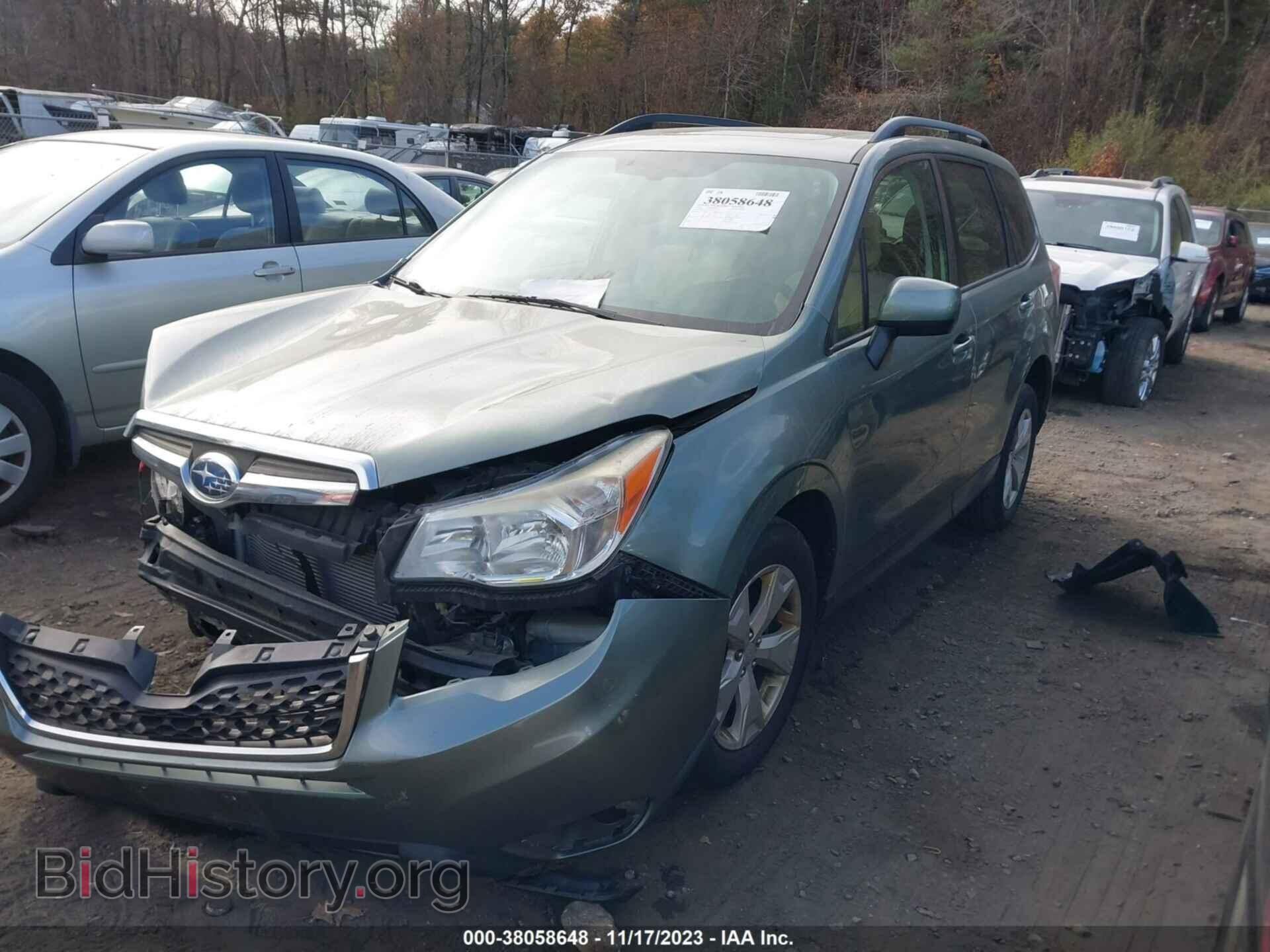 2014 SUBARU FORESTER - VIN: JF2SJAEC4EH530335 - Фото 2