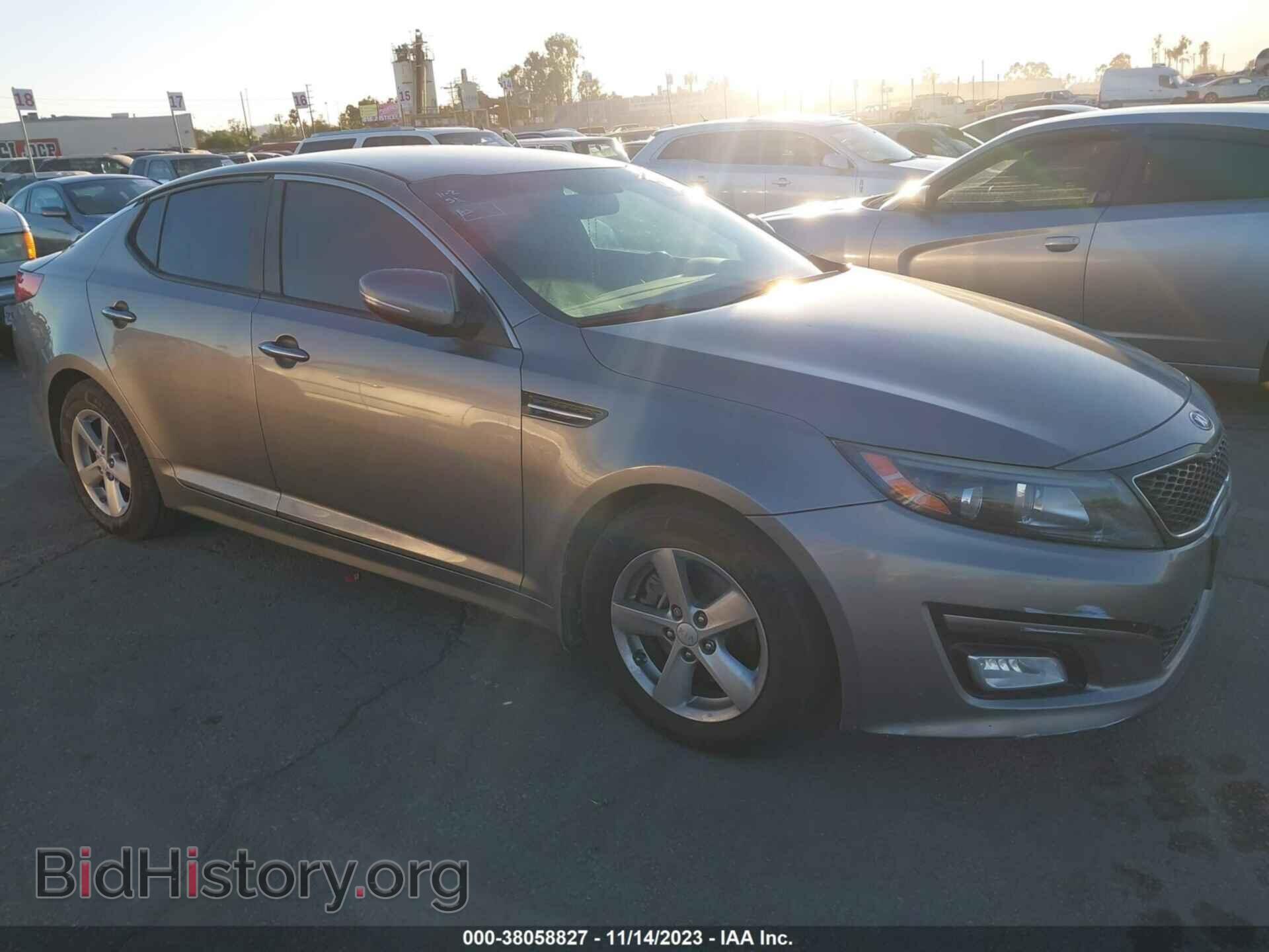 Фотография 5XXGM4A75FG463796 - KIA OPTIMA 2015