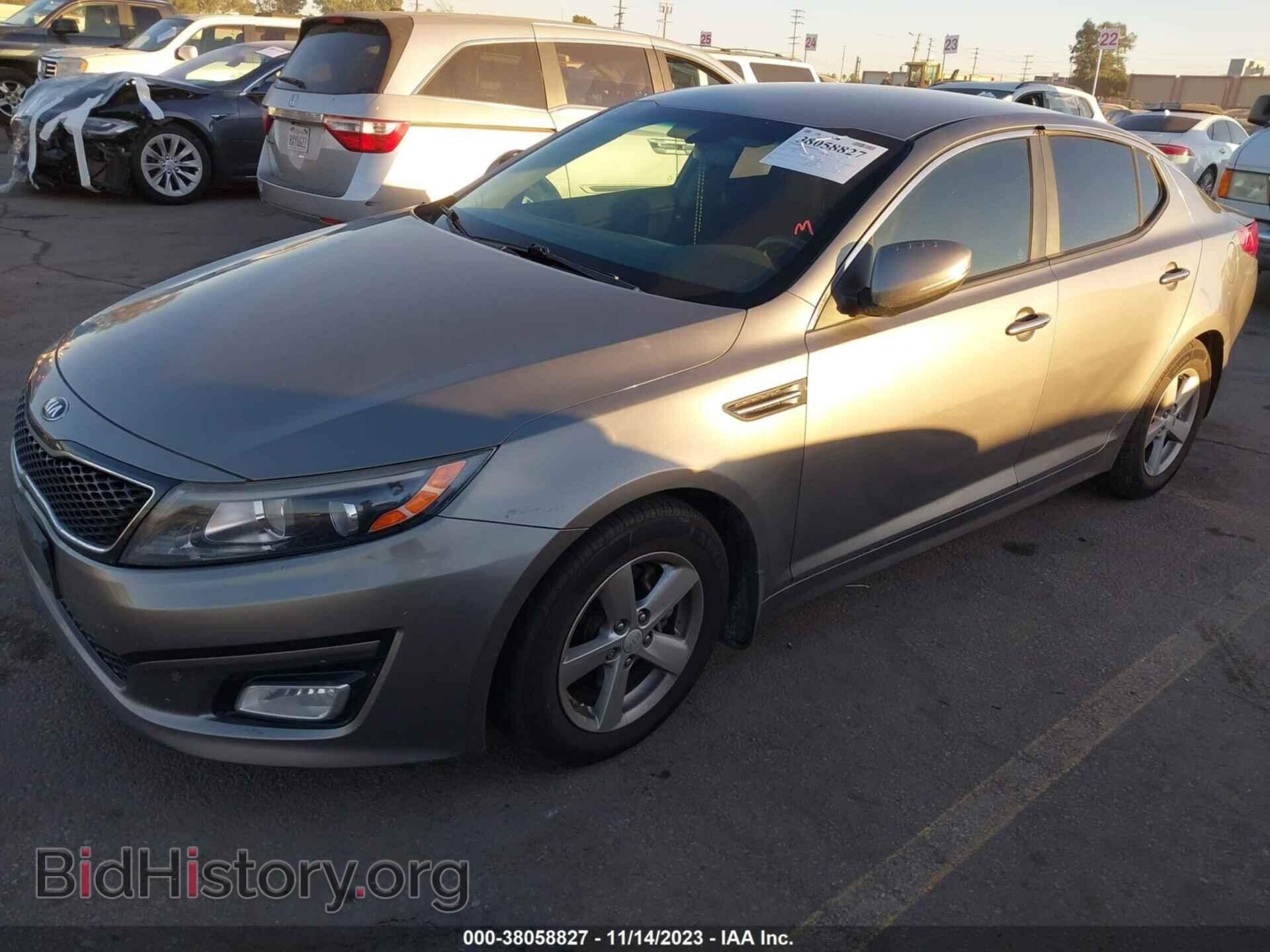 2015 KIA OPTIMA - VIN: 5XXGM4A75FG463796 - Фото 2