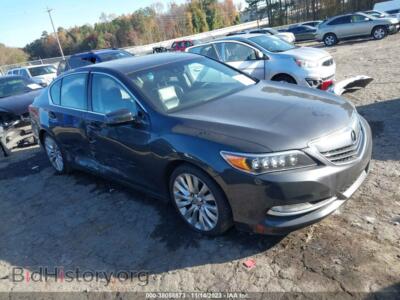 2014 Acura RLX, черный — VIN JH4KC1F57EC001398, IAAI
