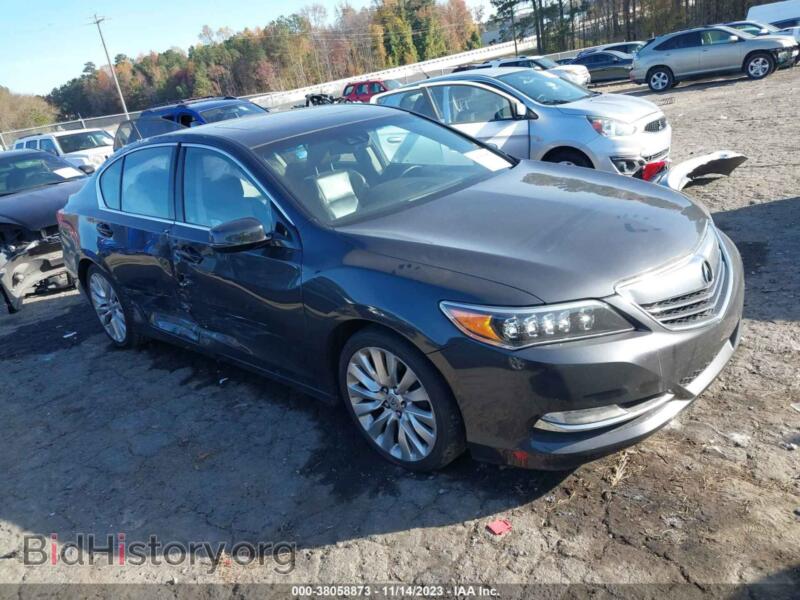2014 Acura RLX (VIN JH4KC1F57EC001398) — photo 1 of 16, IAAI, damage: right side