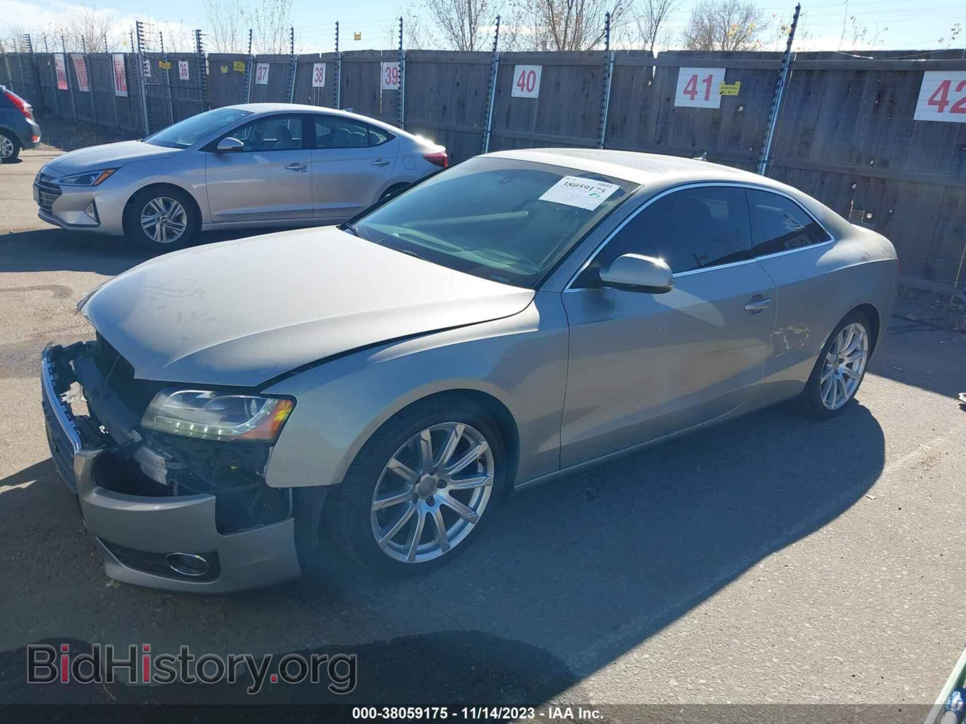2011 AUDI A5 - VIN: WAULFAFR0BA013980 - Фото 2