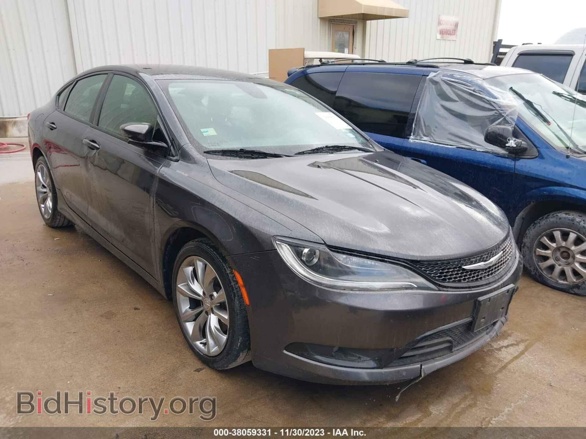 Фотография 1C3CCCBB1FN532586 - CHRYSLER 200 2015