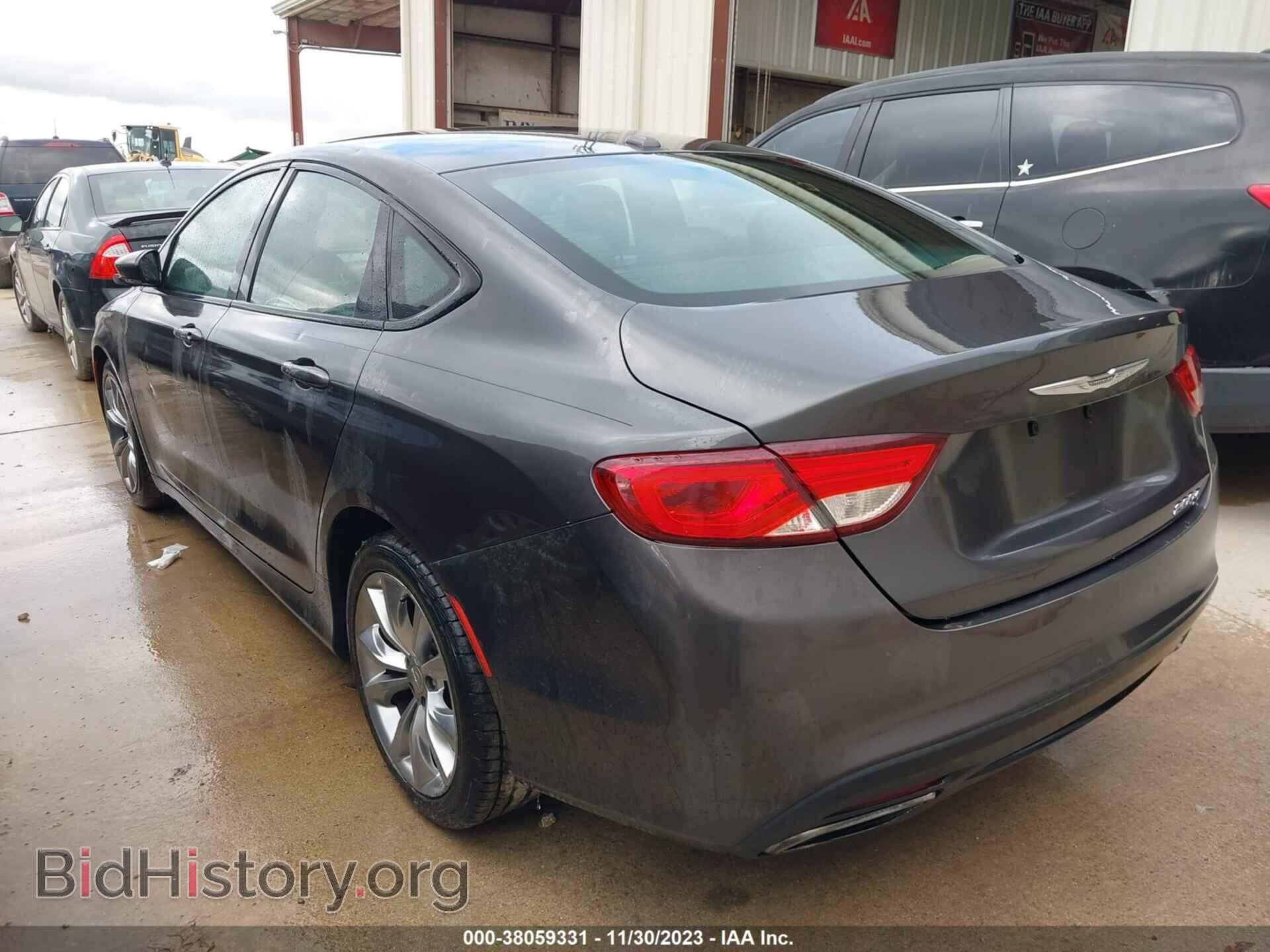 2015 CHRYSLER 200 - VIN: 1C3CCCBB1FN532586 - Фото 3