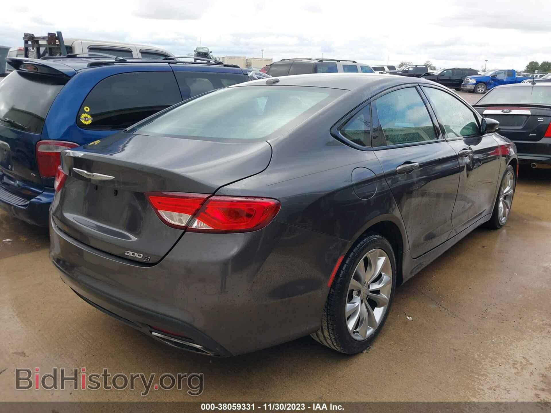 2015 CHRYSLER 200 - VIN: 1C3CCCBB1FN532586 - Фото 4