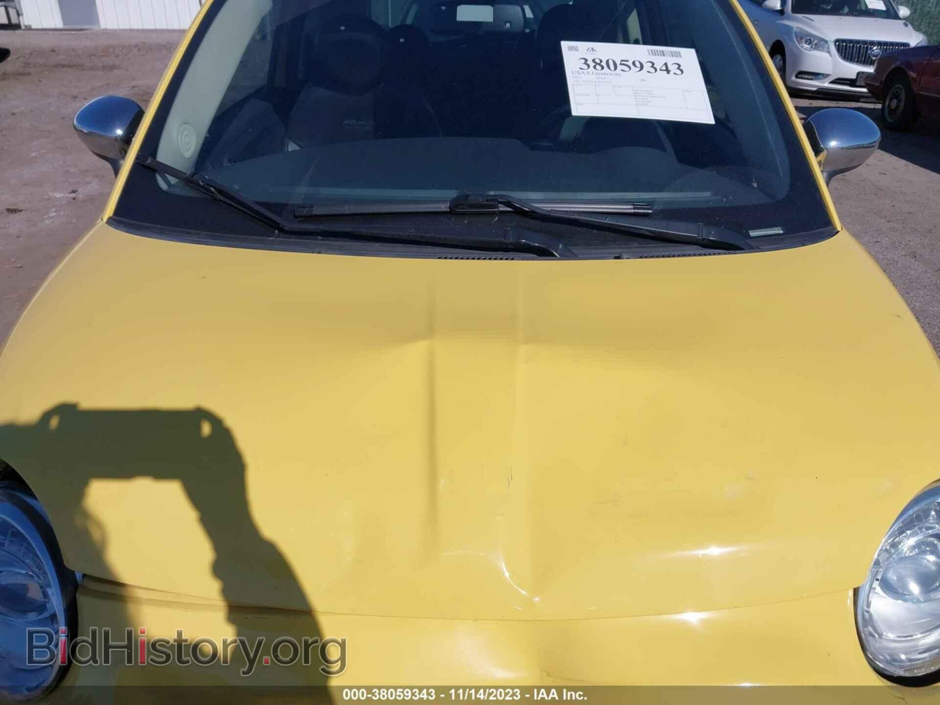 2013 FIAT 500 - VIN: 3C3CFFCR2DT533344 - Фото 10