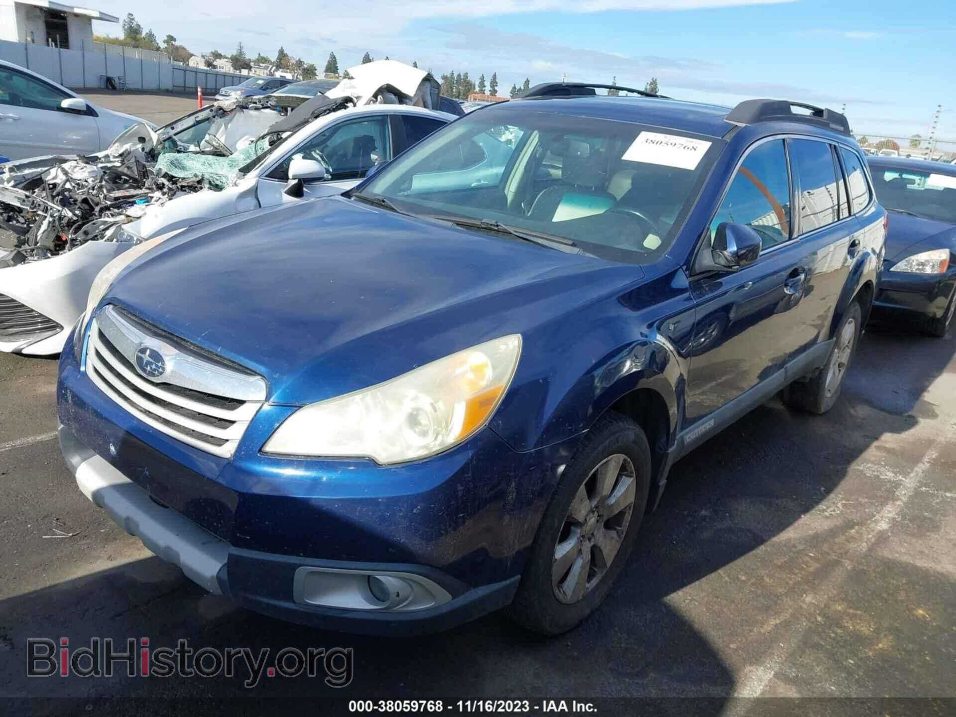 2011 SUBARU OUTBACK - VIN: 4S4BRDKC0B2329393 - Фото 2