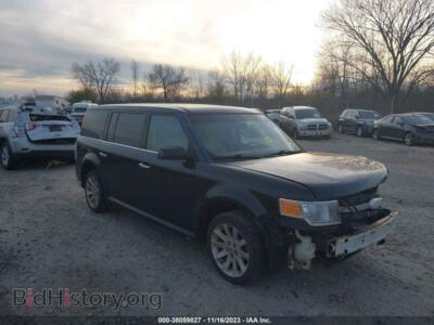 2012 Ford FLEX SEL, черный — VIN 2FMHK6CC4CBD16165, IAAI