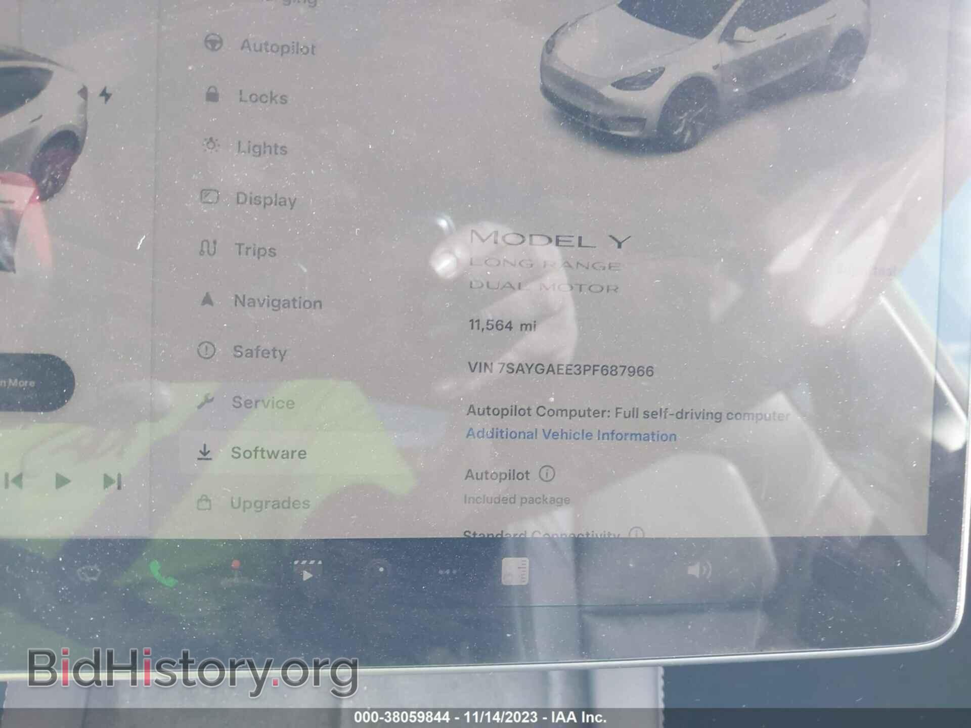 2023 TESLA MODEL Y - VIN: 7SAYGAEE3PF687966 - Фото 7
