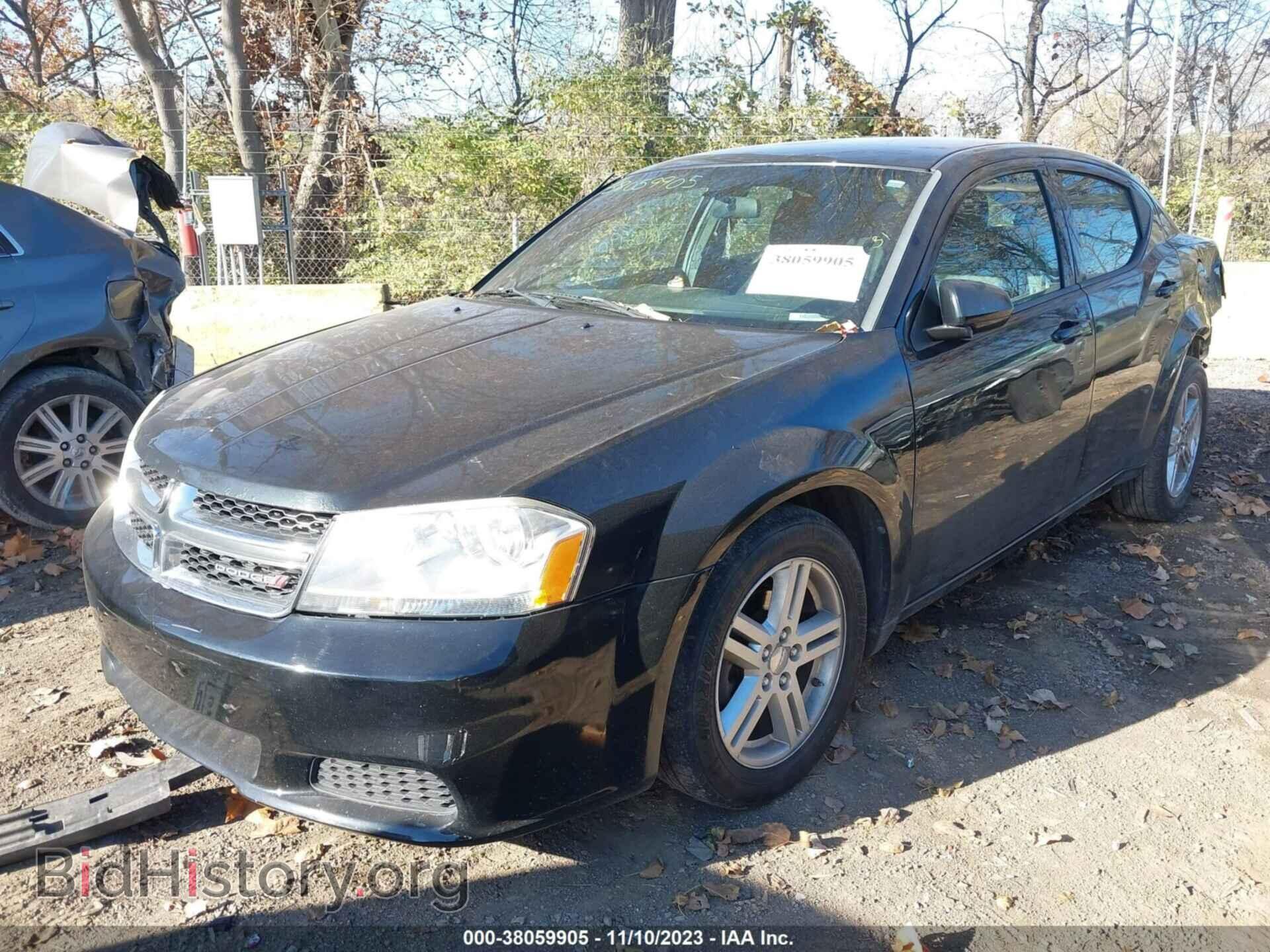 2011 DODGE AVENGER - VIN: 1B3BD1FB3BN543989 - Фото 2