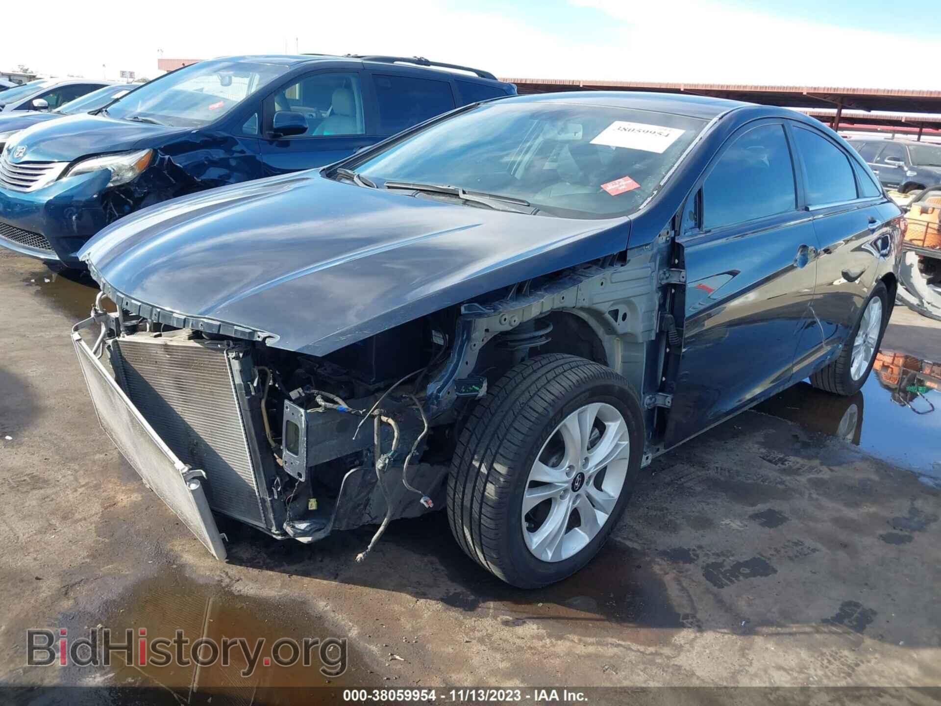 2013 HYUNDAI SONATA - VIN: 5NPEC4AC6DH537106 - Фото 2