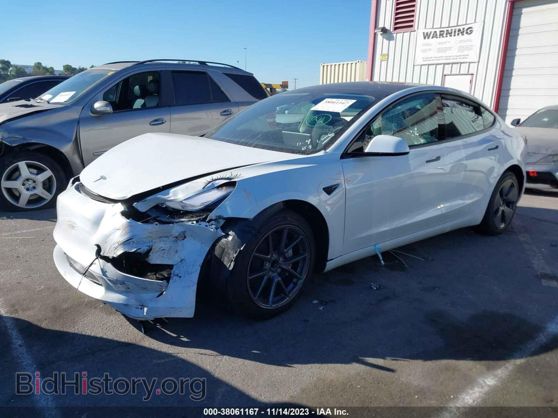 2023 TESLA MODEL 3 - VIN: 5YJ3E1EA3PF619368 - Фото 2