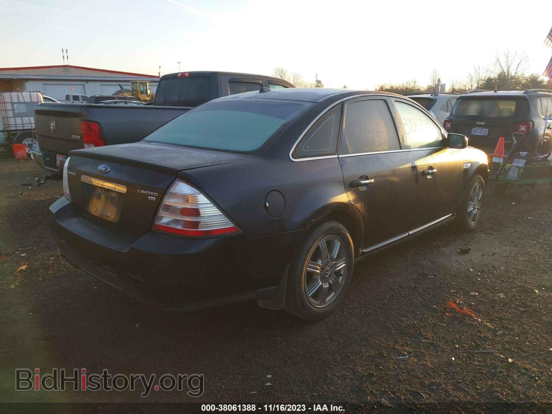 2008 FORD TAURUS - VIN: 1FAHP28W28G119986 - Фото 4