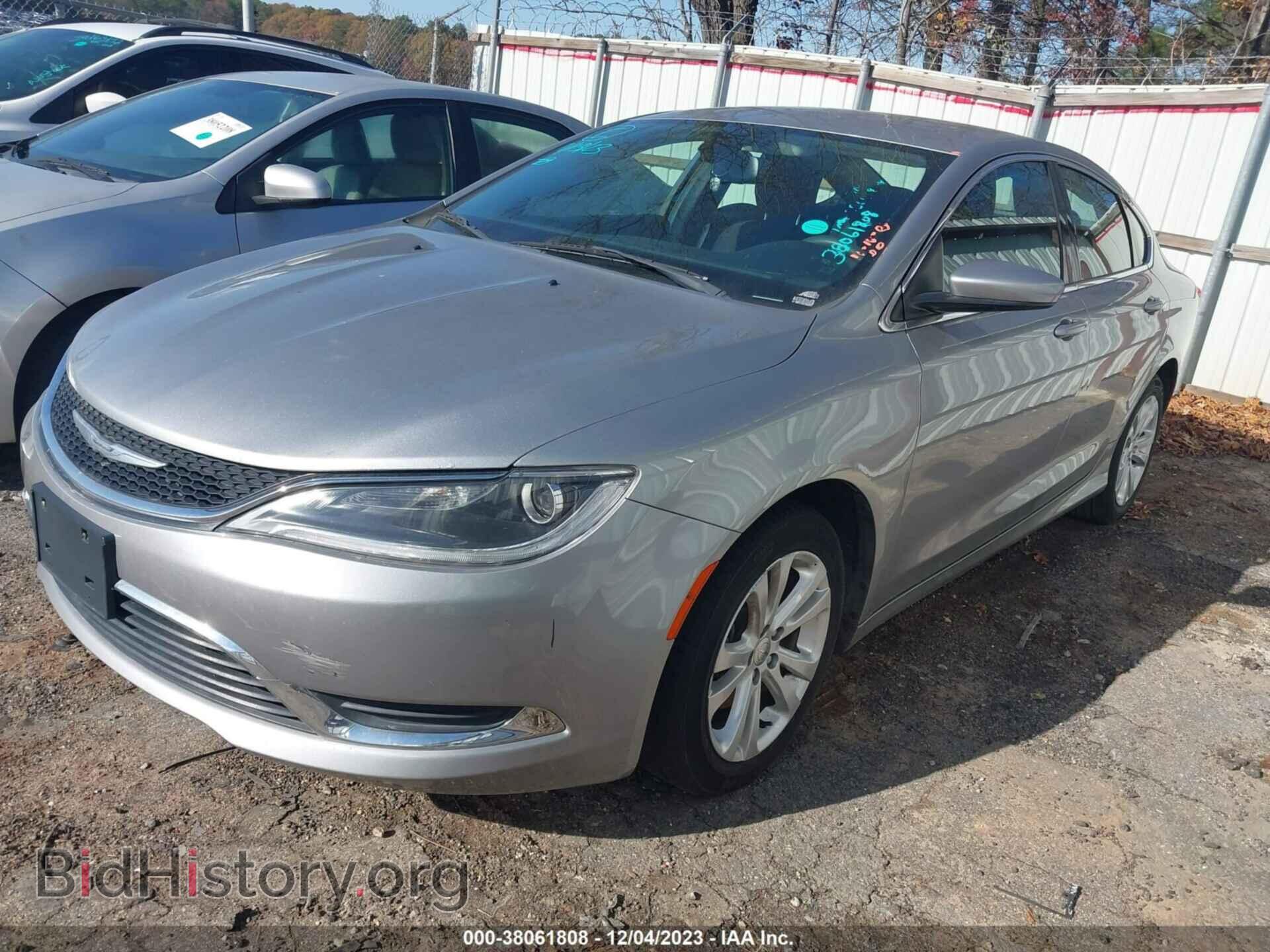 2015 CHRYSLER 200 - VIN: 1C3CCCAB8FN593578 - Фото 2