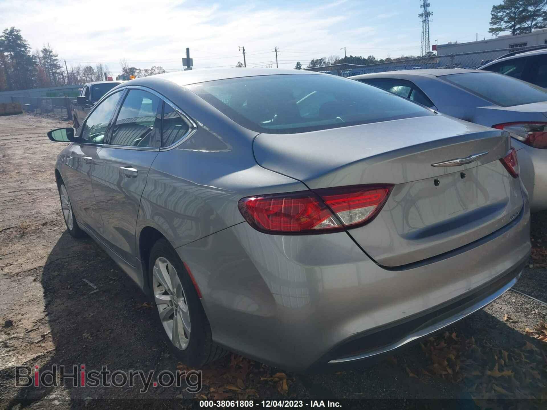 2015 CHRYSLER 200 - VIN: 1C3CCCAB8FN593578 - Фото 3