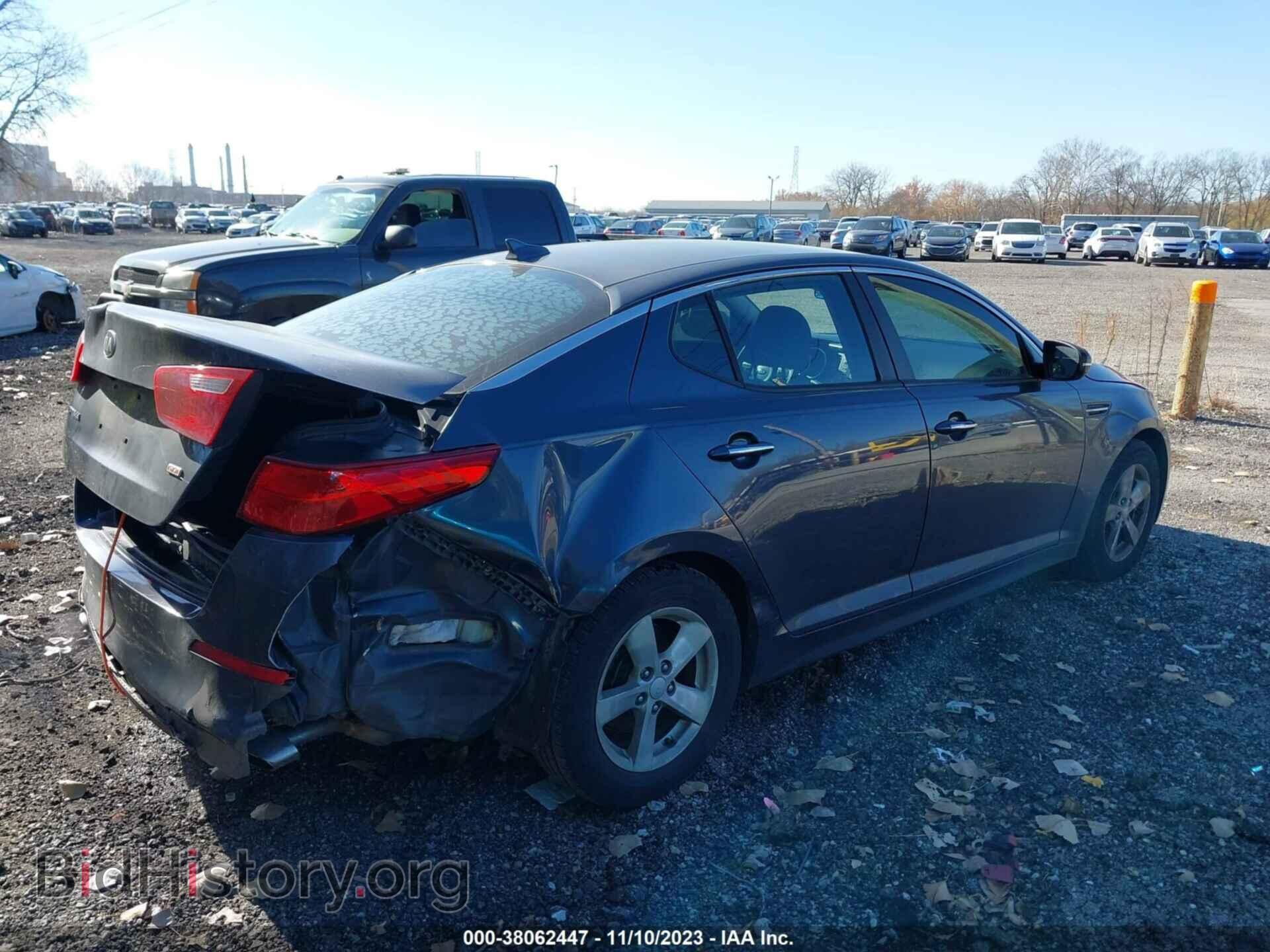 2015 KIA OPTIMA - VIN: KNAGM4A77F5553226 - Фото 4