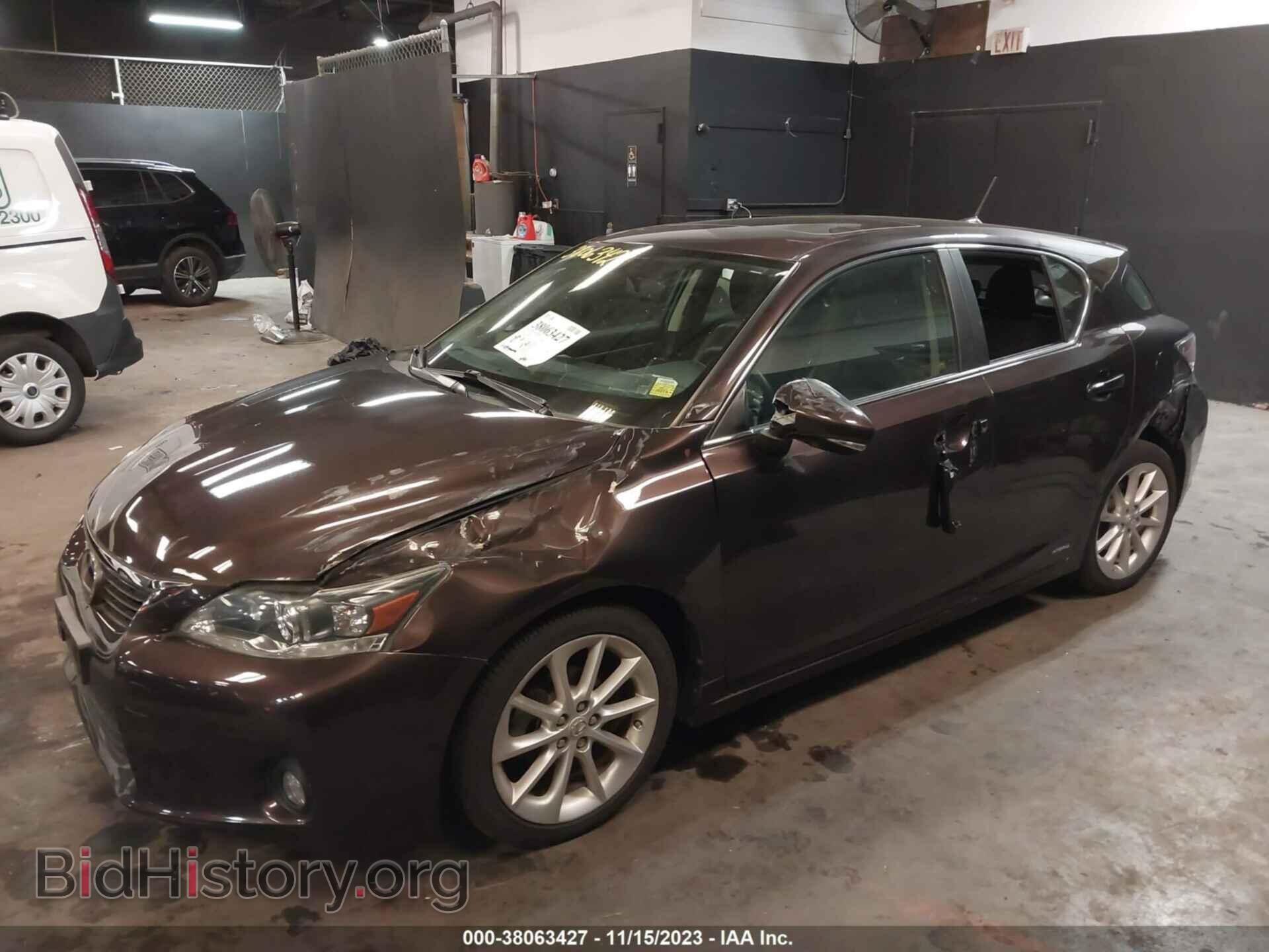 2011 LEXUS CT 200H - VIN: JTHKD5BH5B2036396 - Фото 6
