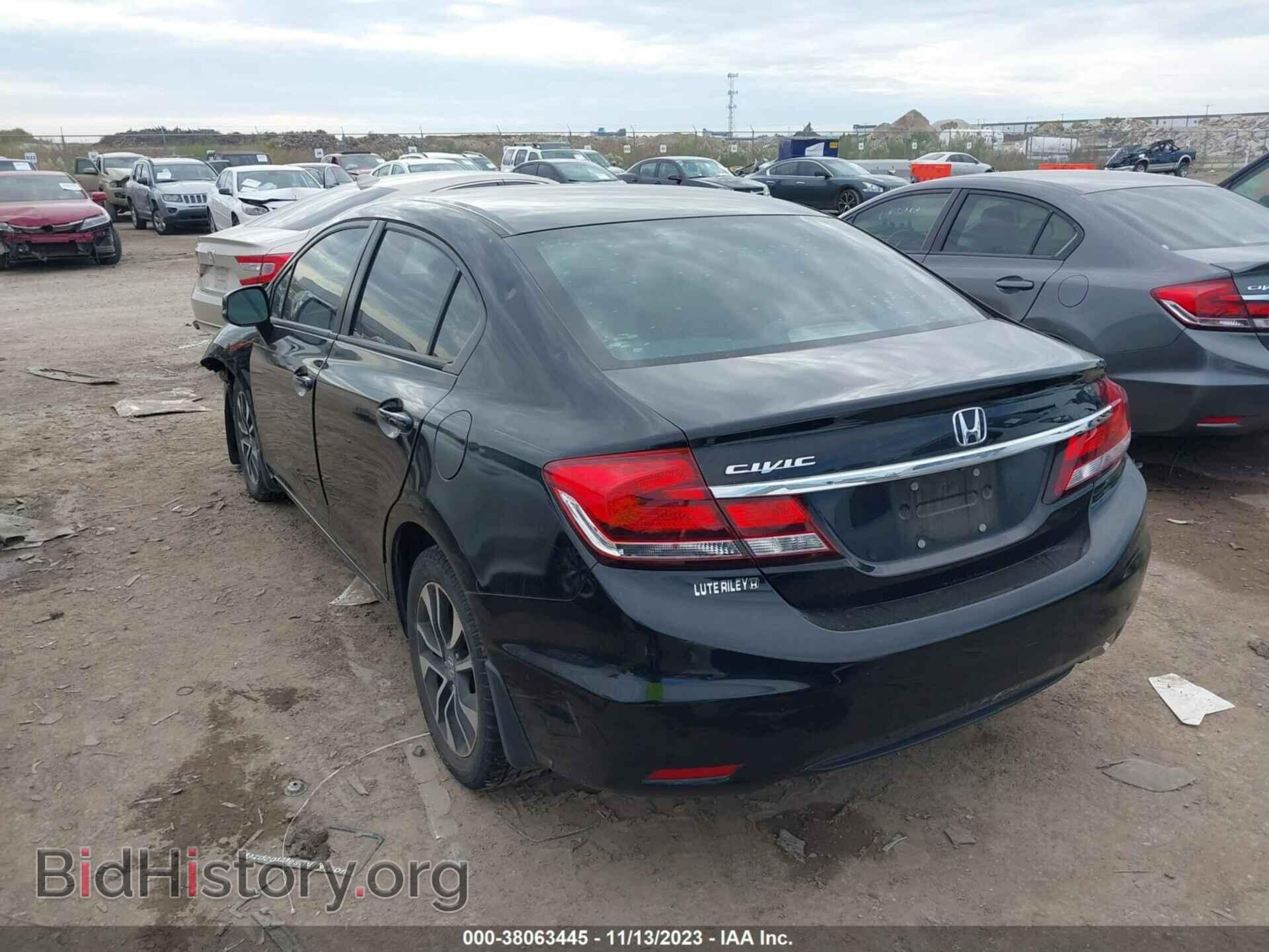2013 HONDA CIVIC - VIN: 19XFB2F86DE032963 - Фото 3