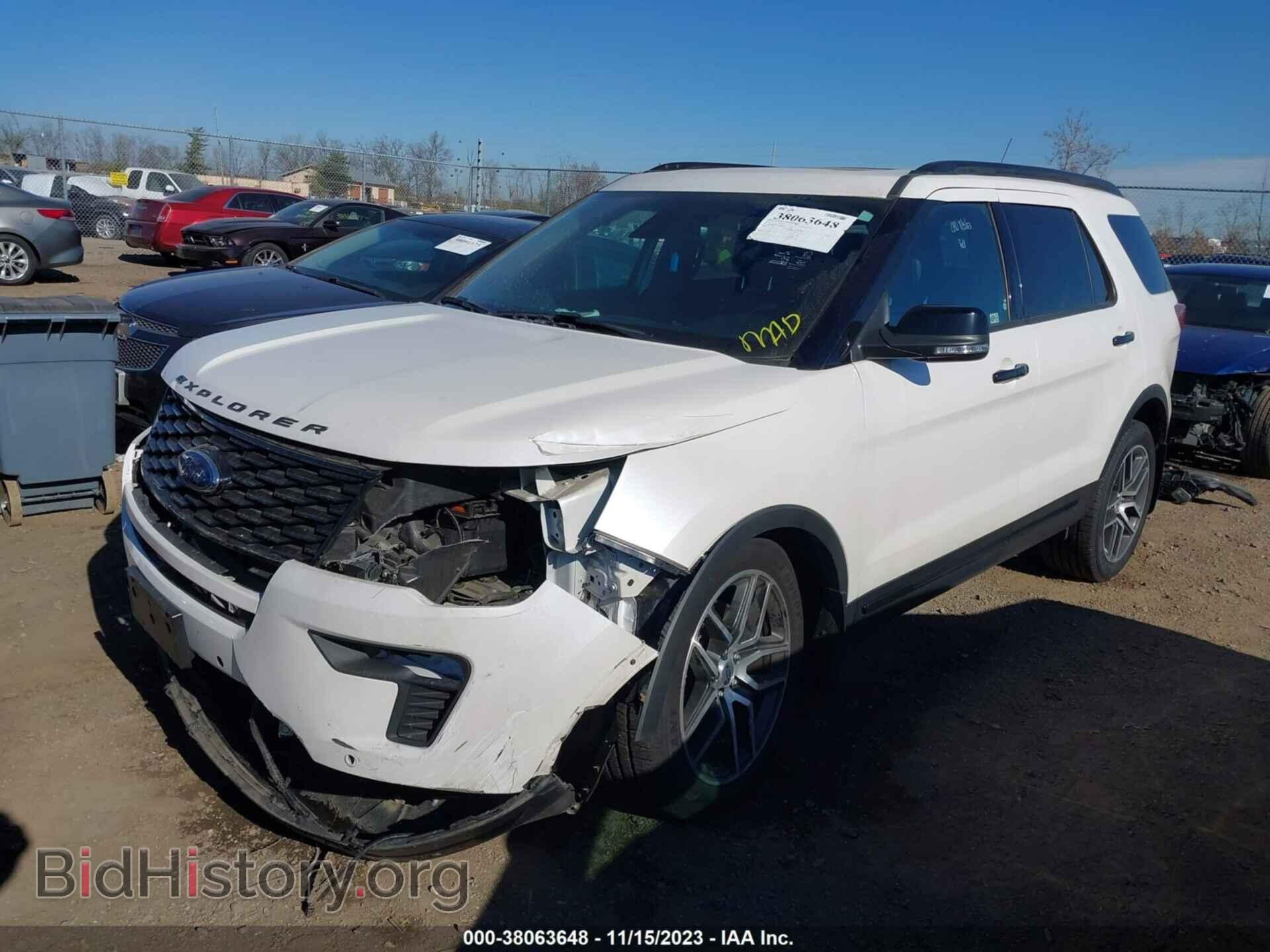 2018 FORD EXPLORER - VIN: 1FM5K8GT6JGB00879 - Photo 2