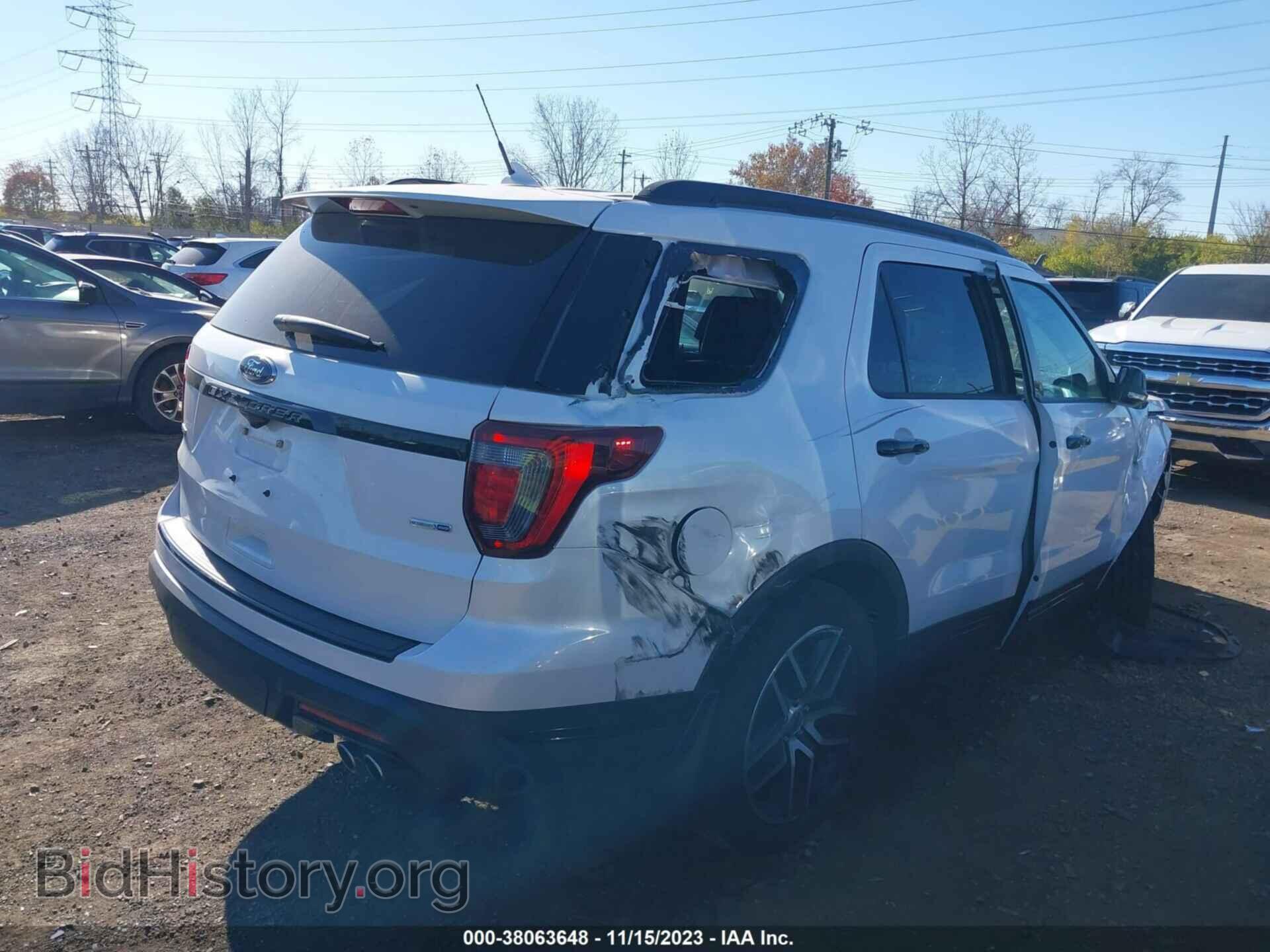 2018 FORD EXPLORER - VIN: 1FM5K8GT6JGB00879 - Photo 4