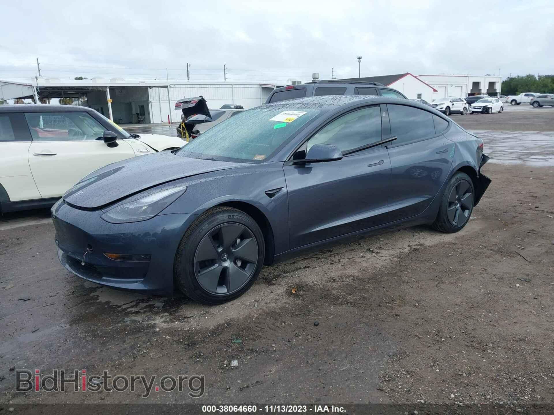 2023 TESLA MODEL 3 - VIN: 5YJ3E1EAXPF549819 - Фото 2