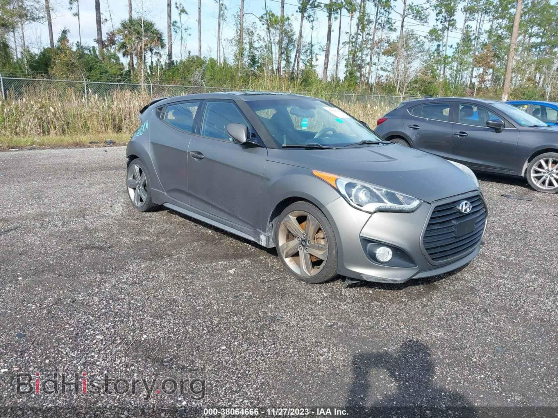 Photo KMHTC6AE1EU185687 - HYUNDAI VELOSTER 2014
