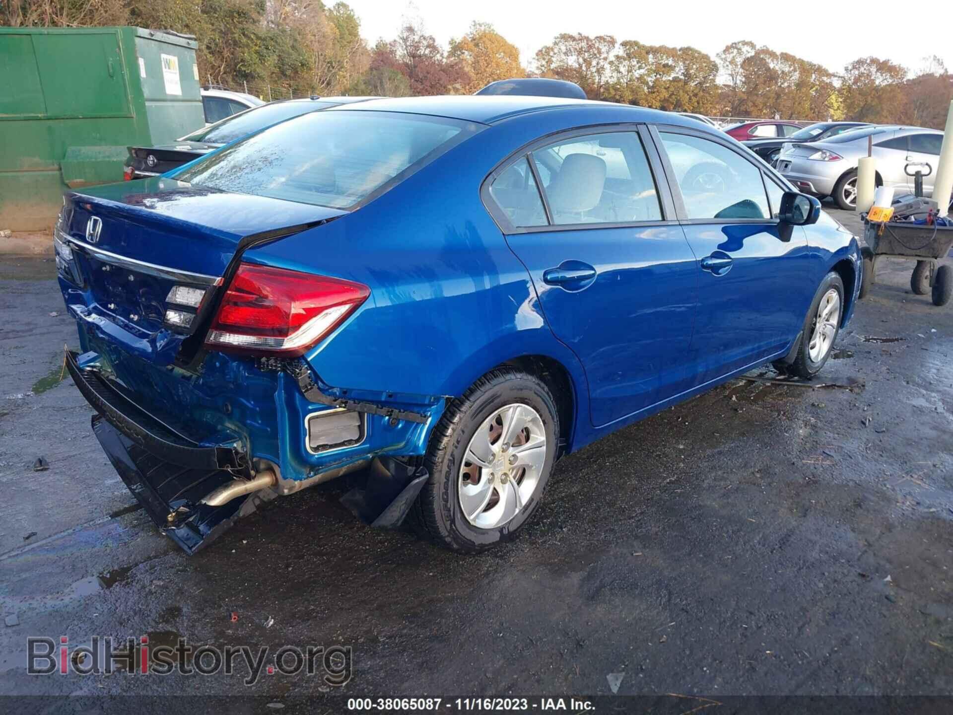 2014 HONDA CIVIC - VIN: 19XFB2F5XEE048218 - Photo 4