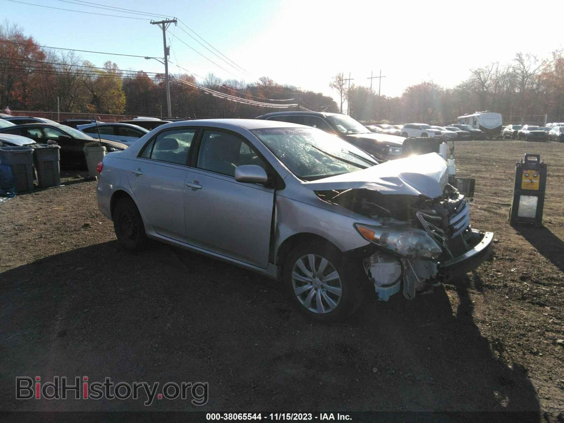 Photo 2T1BU4EEXDC959622 - TOYOTA COROLLA 2013
