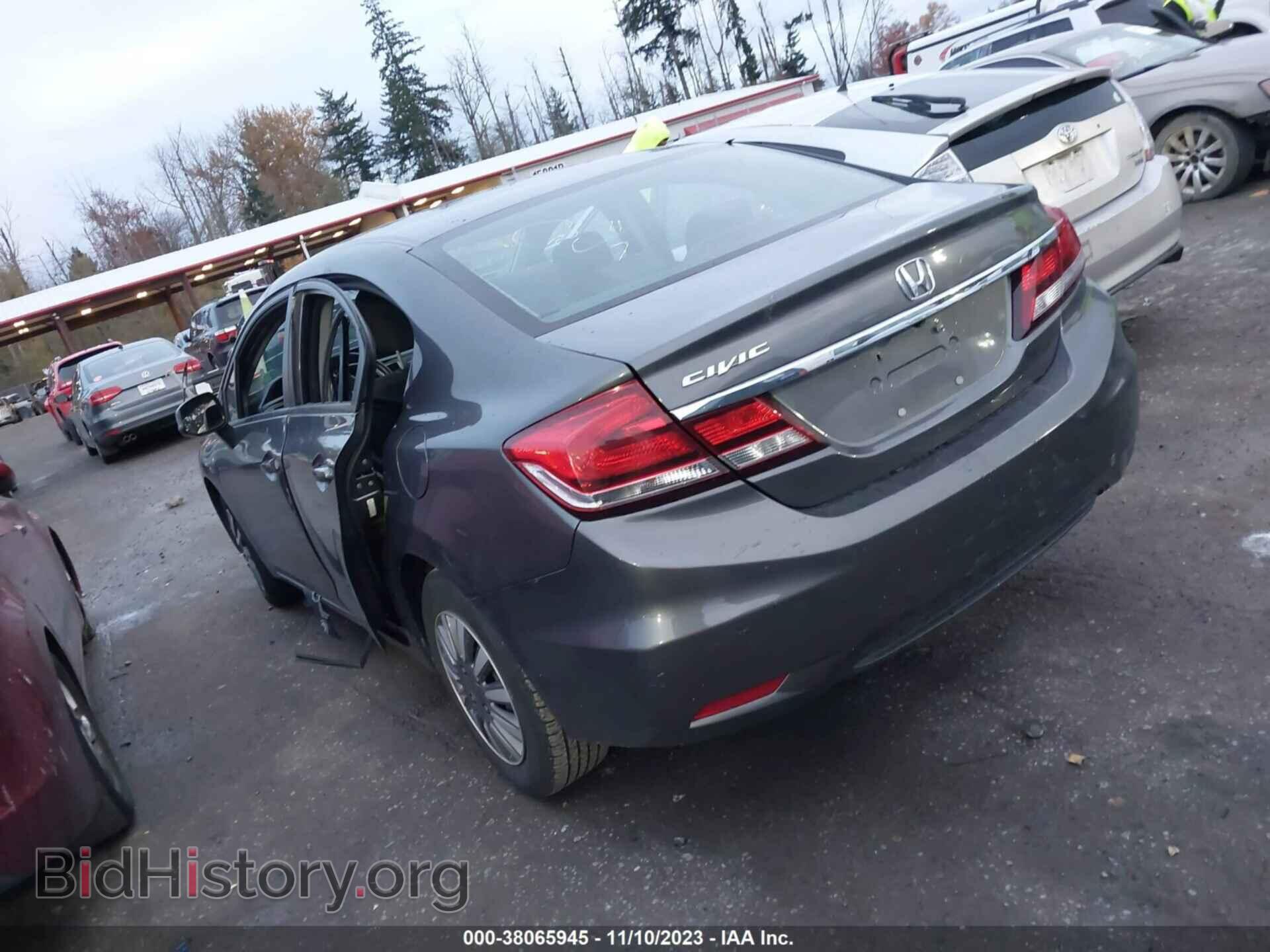 2013 HONDA CIVIC - VIN: 19XFB2F56DE294326 - Фото 3