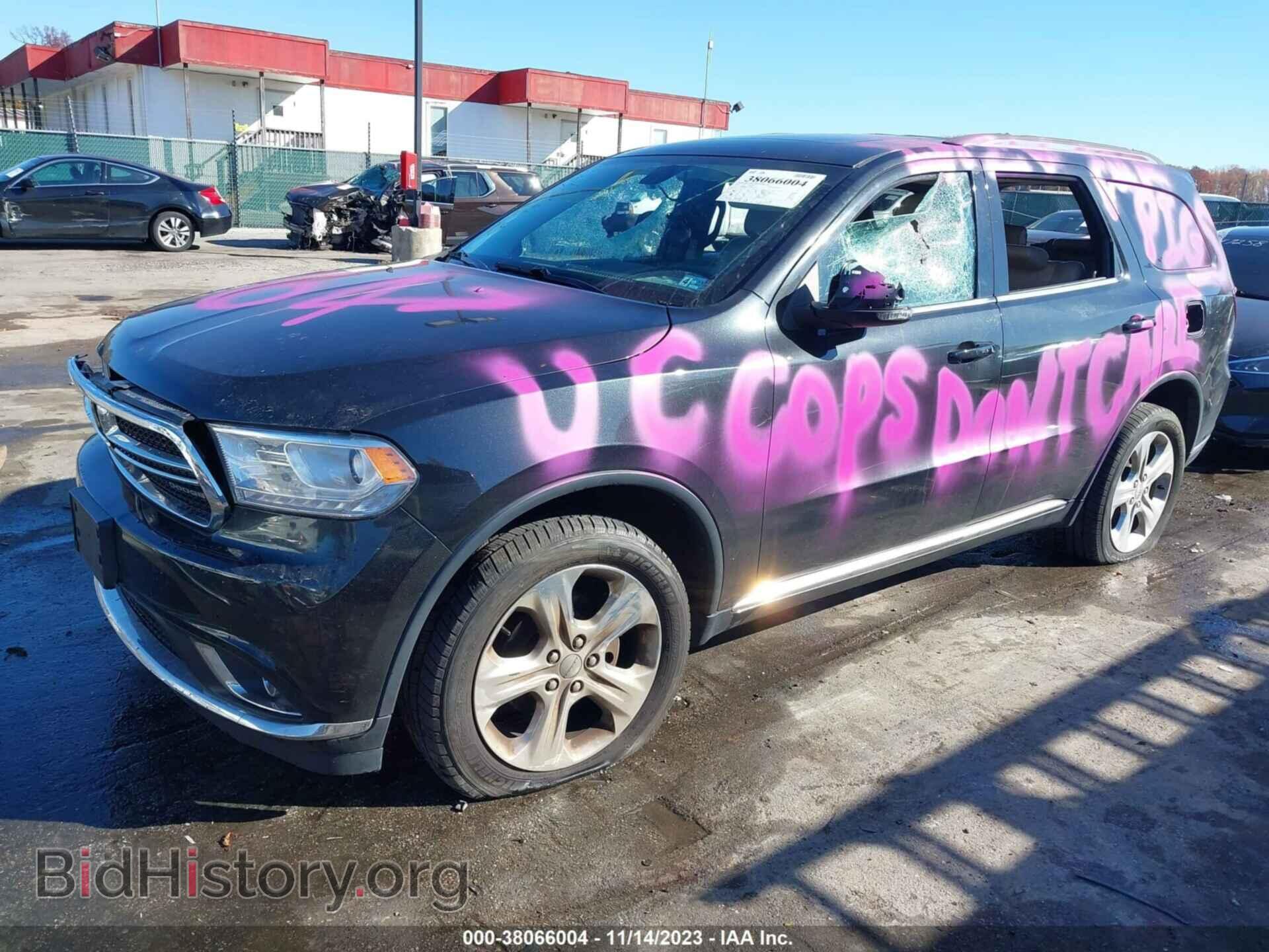 2014 DODGE DURANGO - VIN: 1C4RDJDG9EC598278 - Фото 2