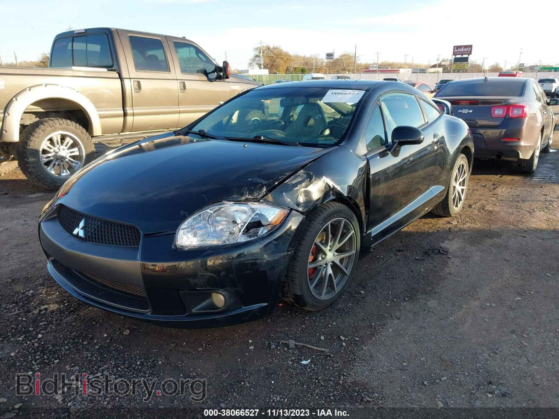 2011 MITSUBISHI ECLIPSE - VIN: 4A31K3DT7BE013805 - Photo 2