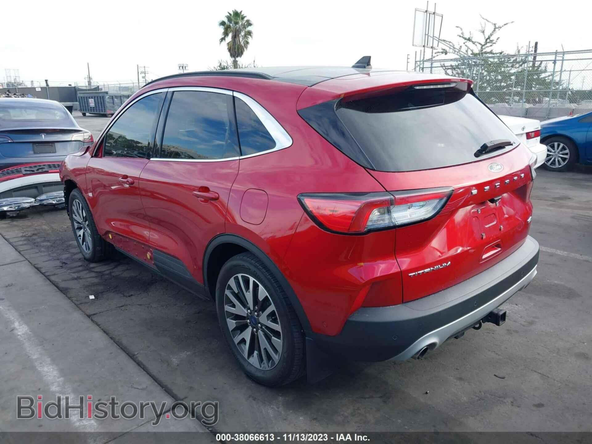 2020 FORD ESCAPE - VIN: 1FMCU9J99LUA36250 - Фото 3