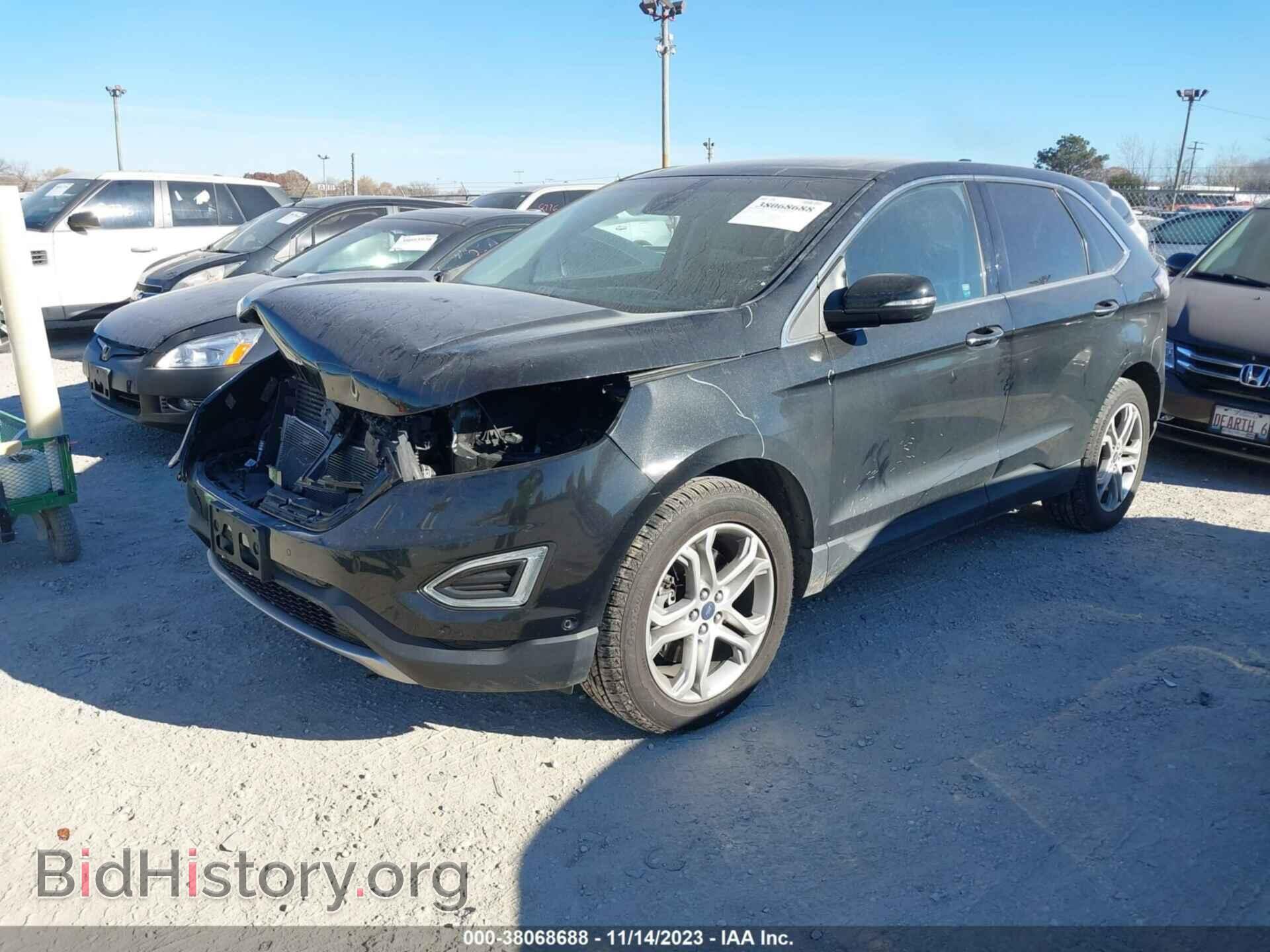 2015 FORD EDGE - VIN: 2FMPK4K85FBB89654 - Фото 2
