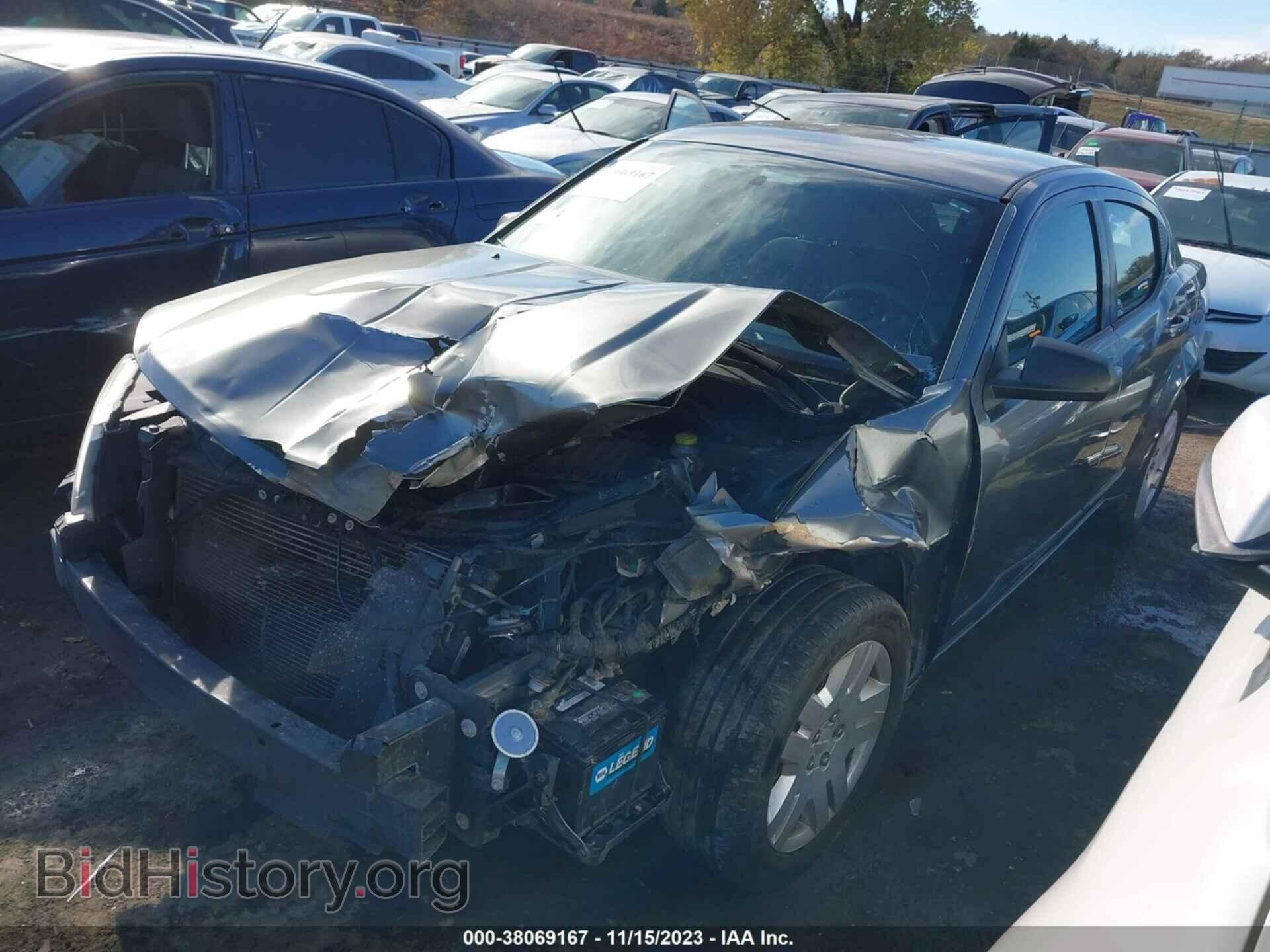 2012 DODGE AVENGER - VIN: 1C3CDZAB7CN194107 - Фото 2