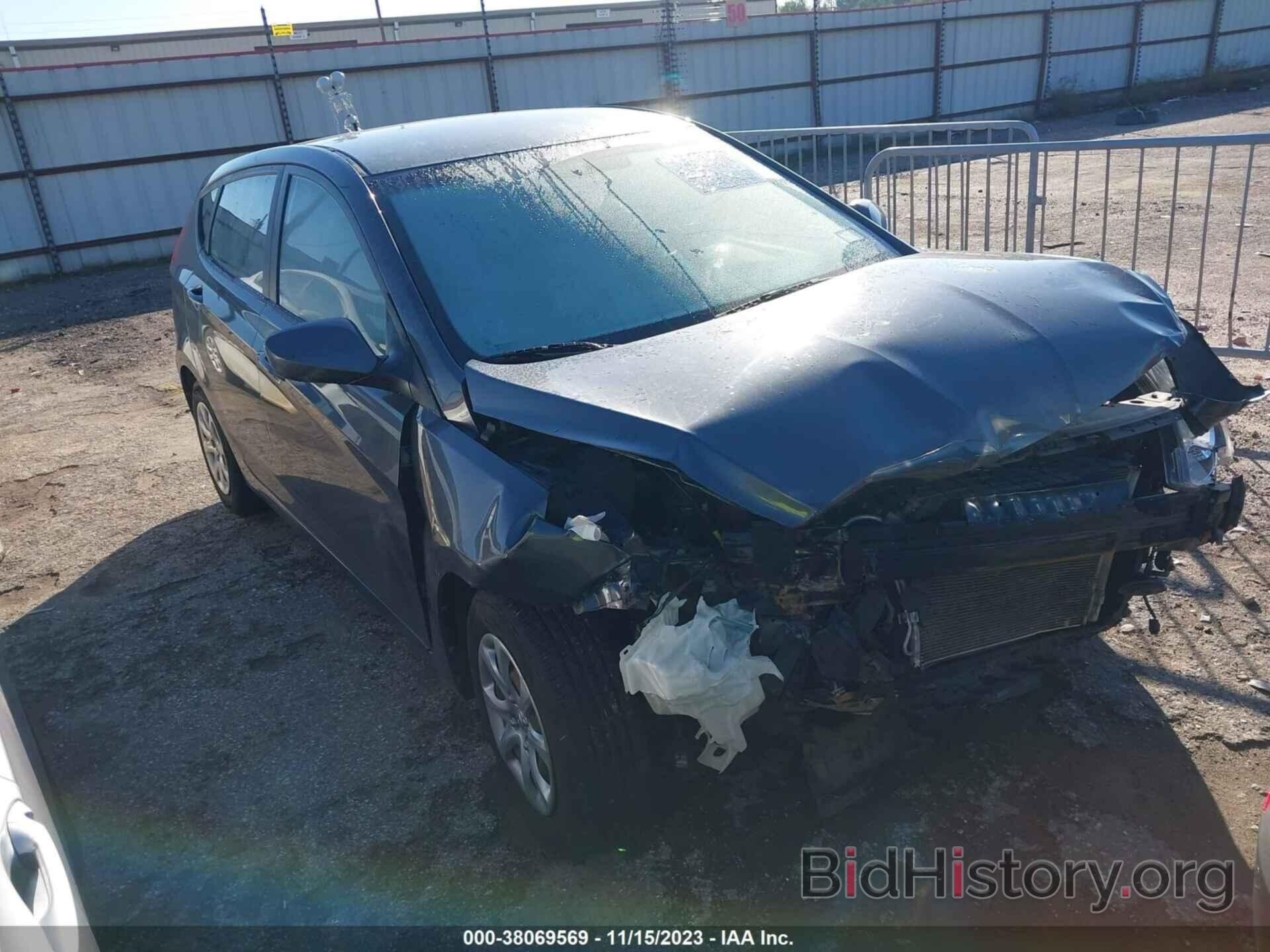 Photo KMHCT5AE1CU018852 - HYUNDAI ACCENT 2012