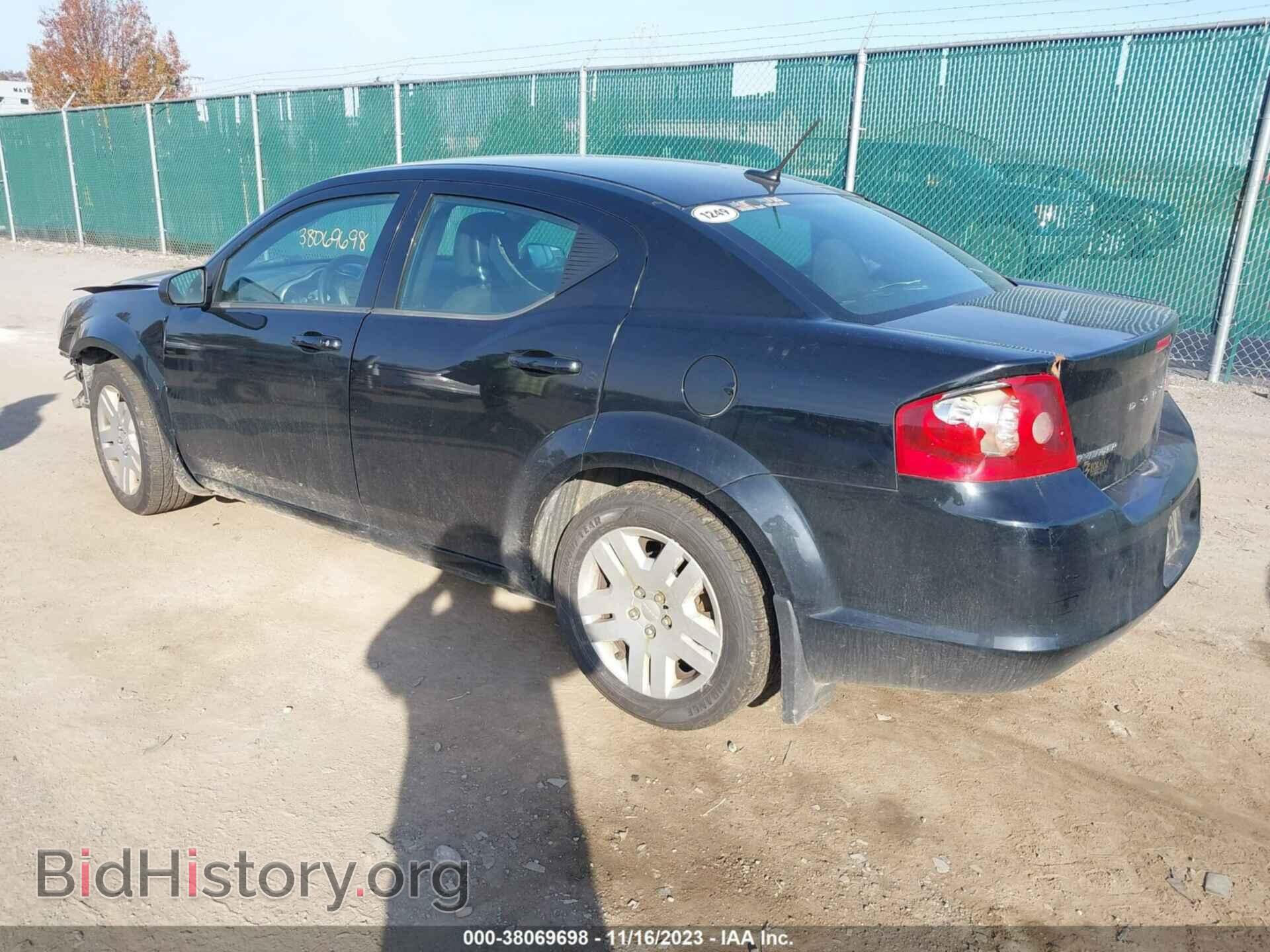 2013 DODGE AVENGER - VIN: 1C3CDZAB8DN700657 - Фото 3