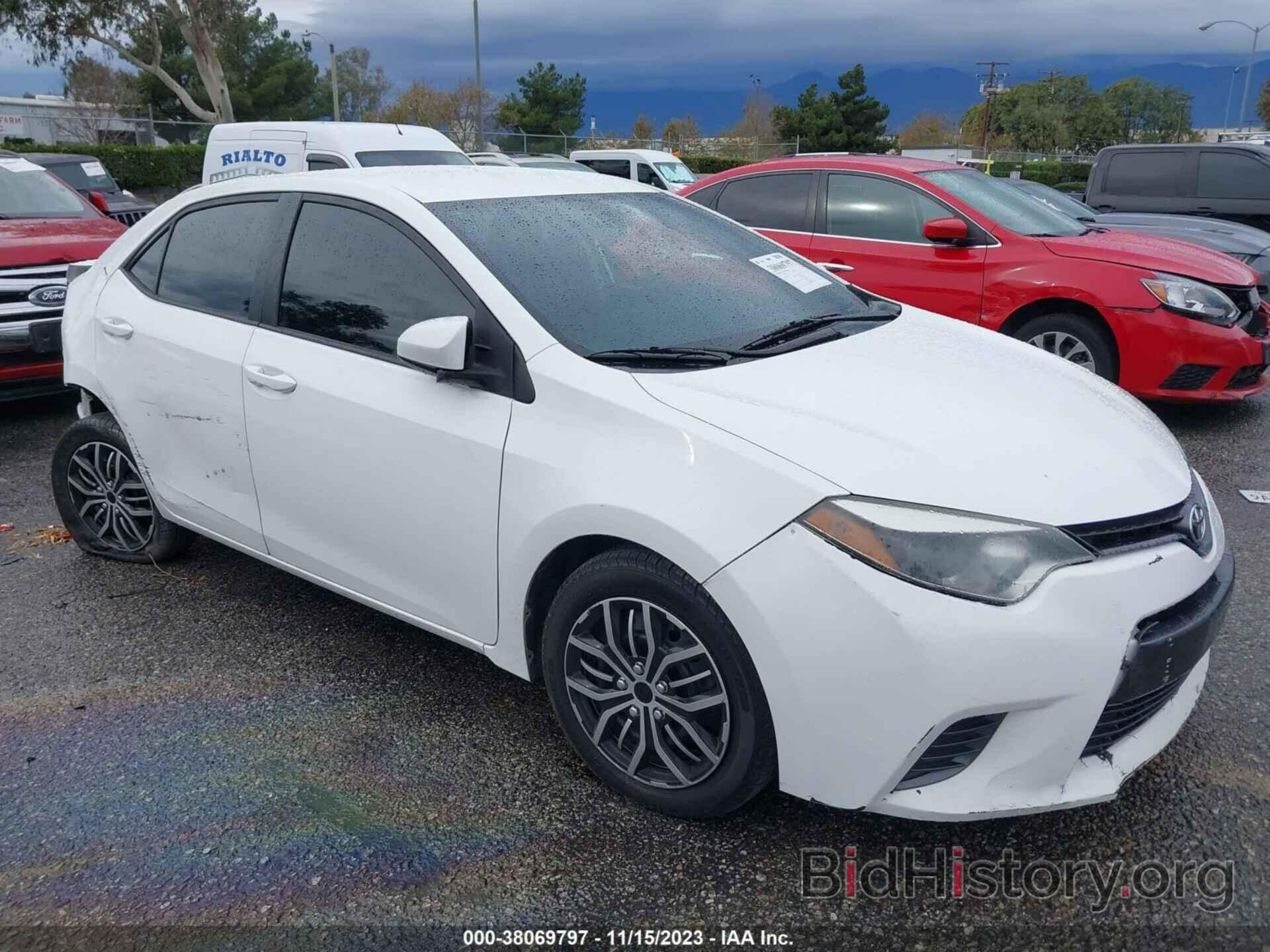 Toyota Corolla 2015 белая