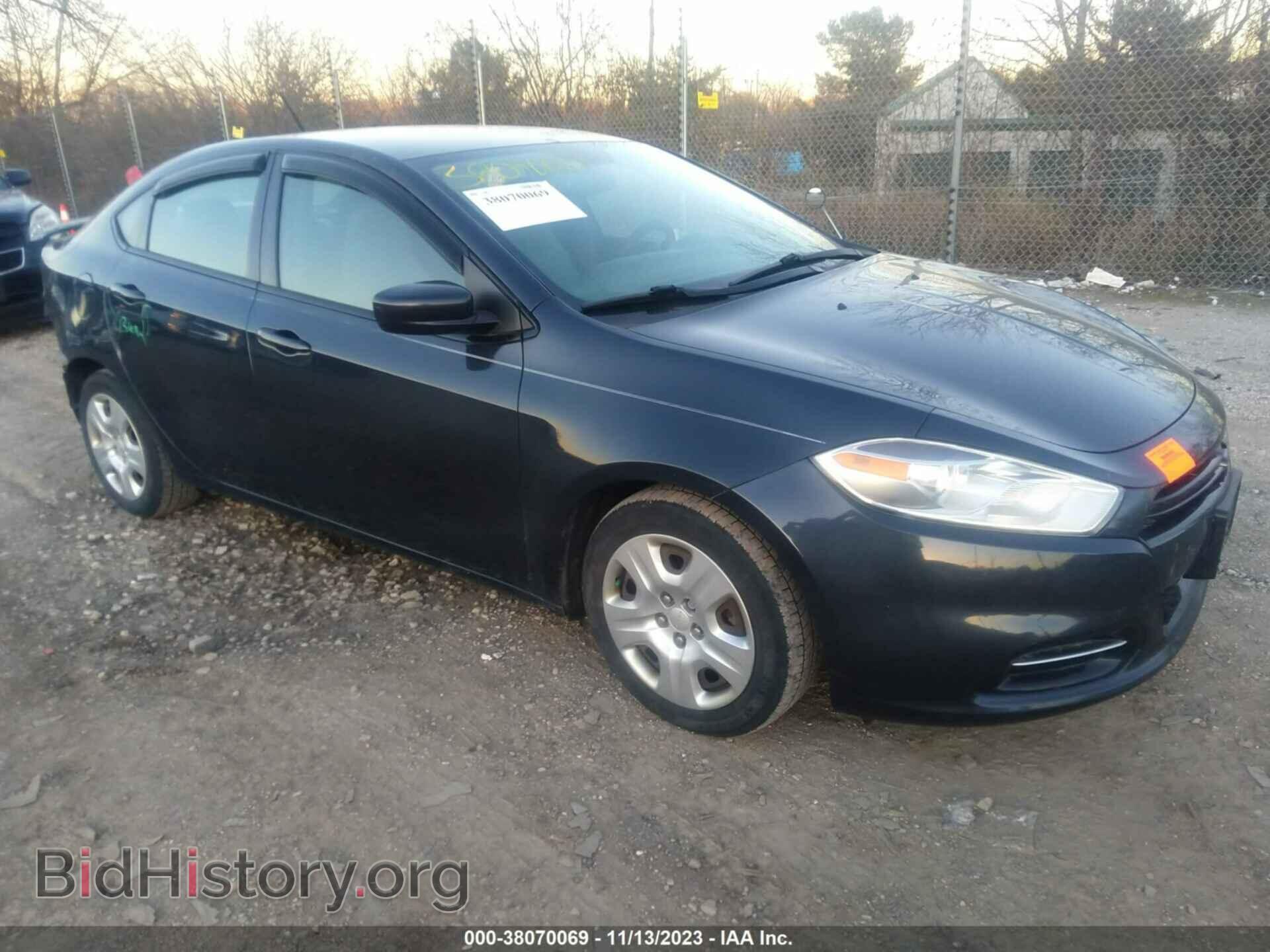 Photo 1C3CDFAH3DD287605 - DODGE DART 2013