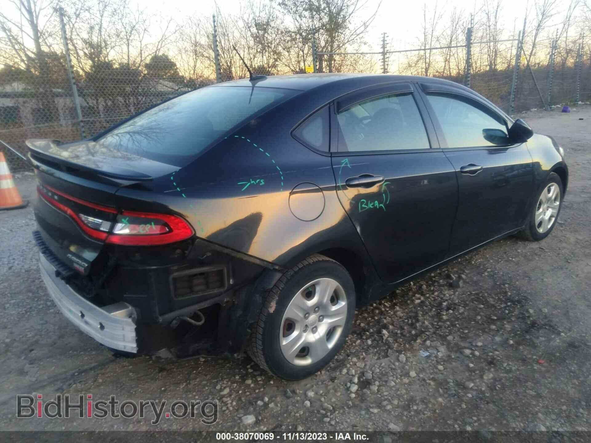 2013 DODGE DART - VIN: 1C3CDFAH3DD287605 - Фото 4