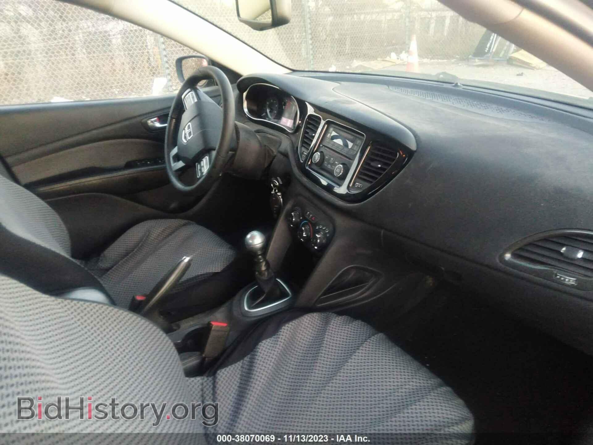 2013 DODGE DART - VIN: 1C3CDFAH3DD287605 - Фото 5