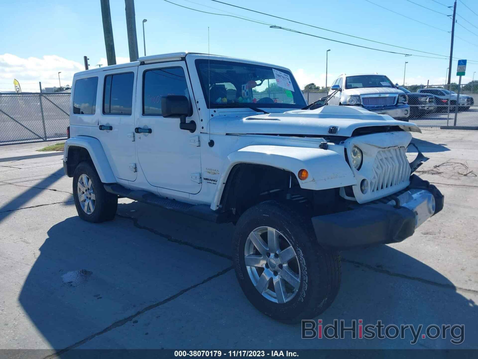 Photo 1C4BJWEGXFL524049 - JEEP WRANGLER UNLIMITED 2015