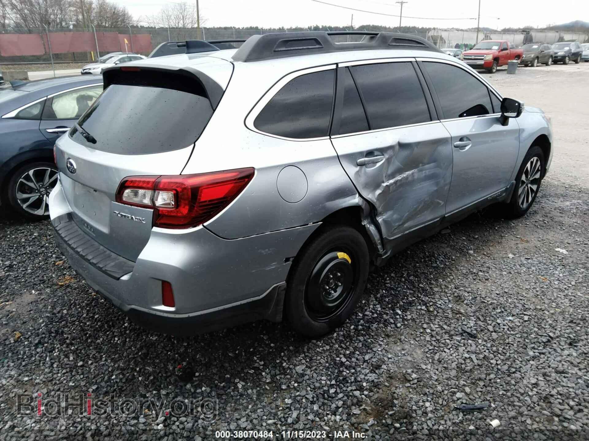 2016 SUBARU OUTBACK - VIN: 4S4BSBLC4G3204969 - Фото 4
