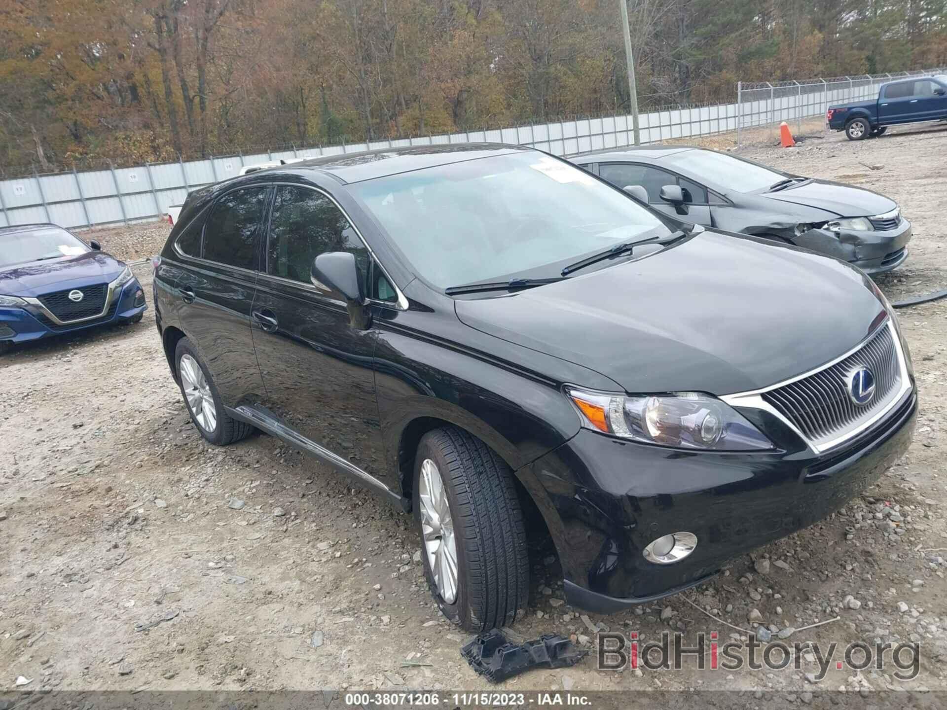 Photo JTJZB1BA9A2004032 - LEXUS RX 450H 2010