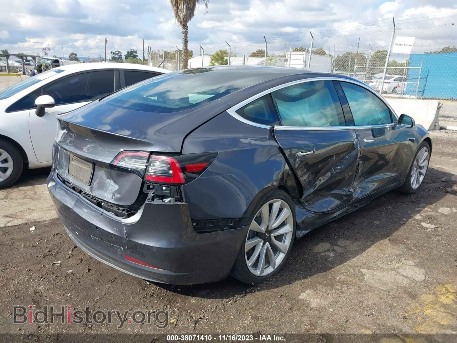 2019 TESLA MODEL 3 - VIN: 5YJ3E1EA0KF314340 - Фото 4