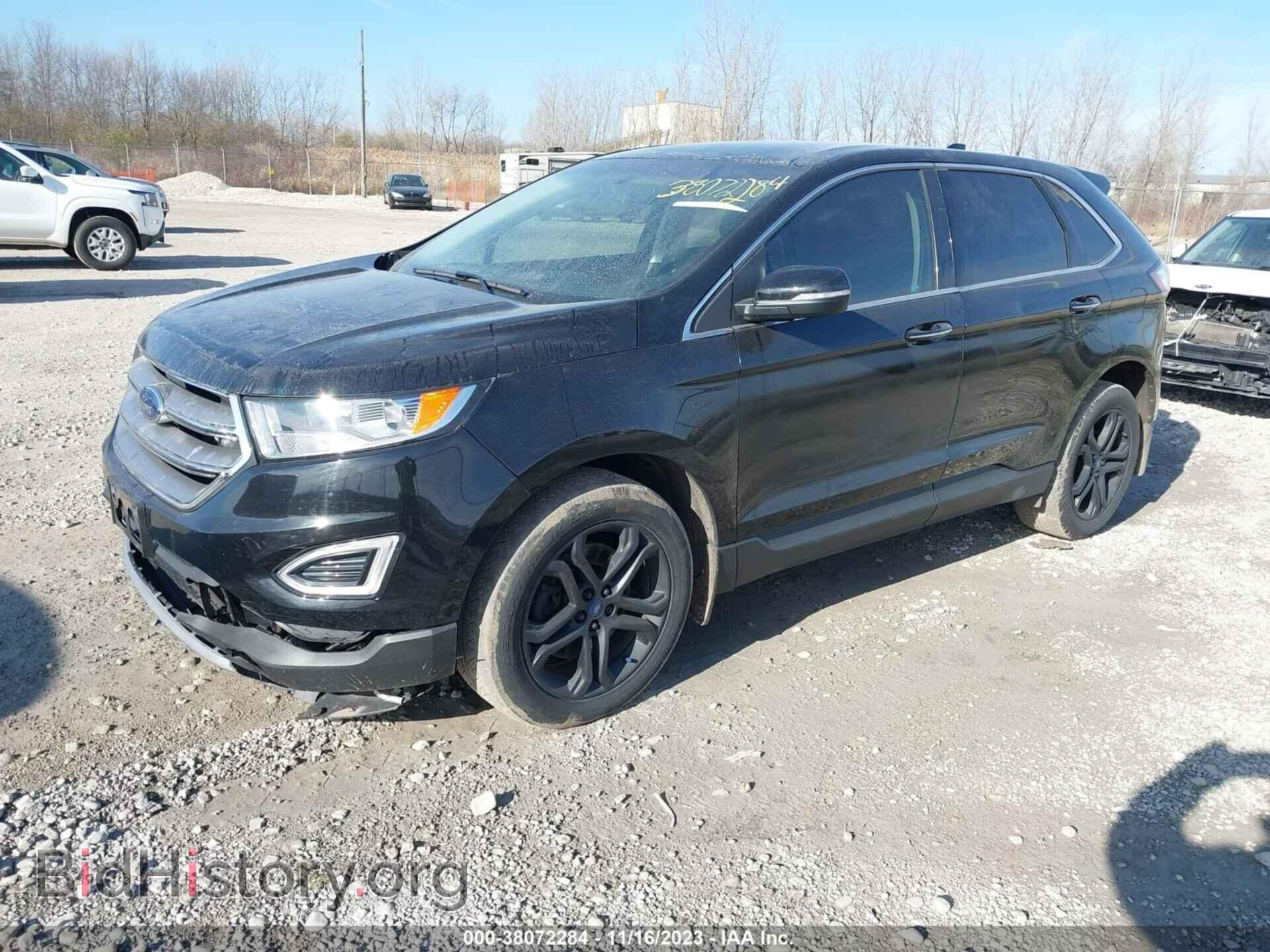 2016 FORD EDGE - VIN: 2FMPK4K89GBC64406 - Photo 2
