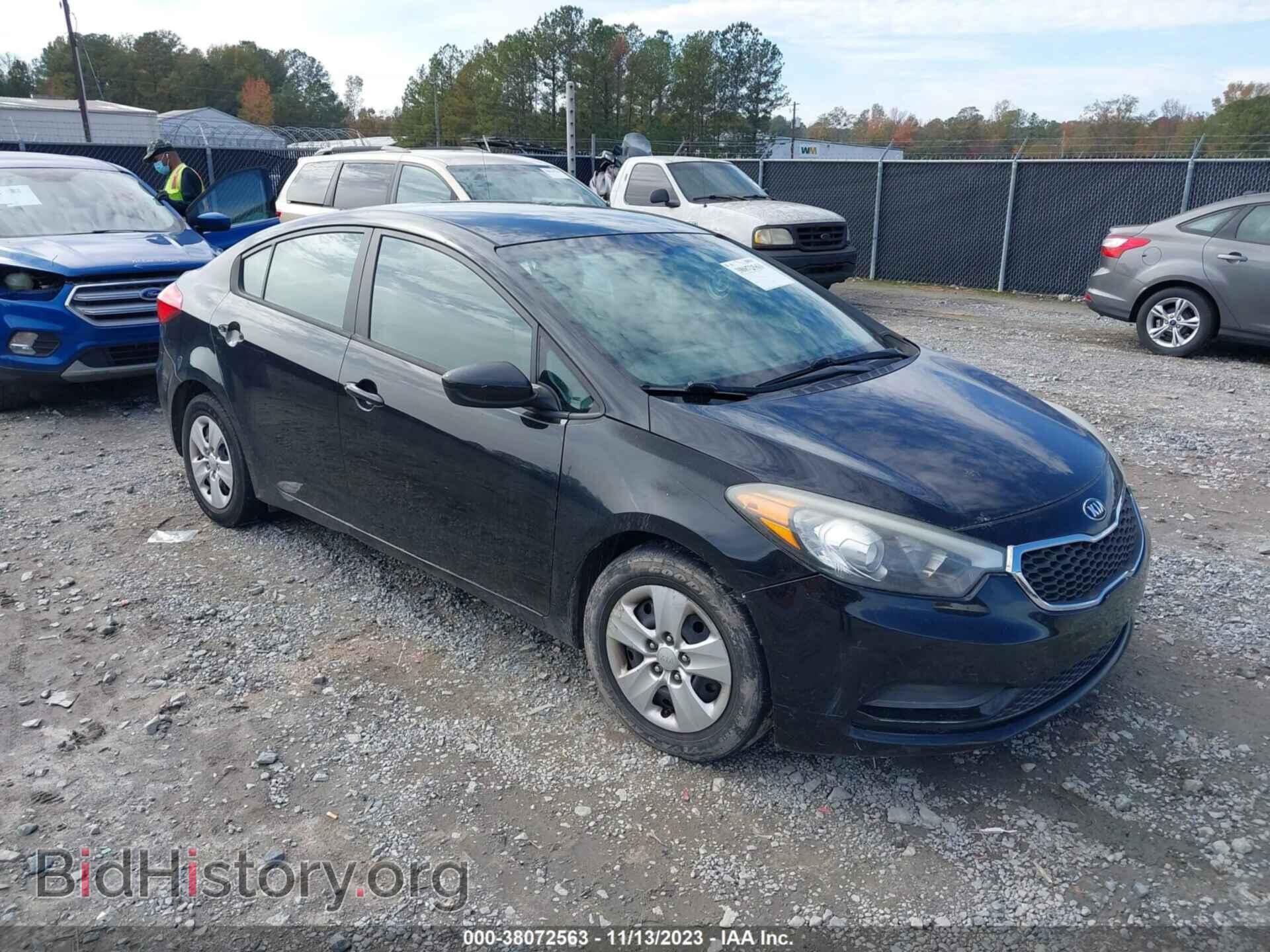 Photo KNAFK4A6XF5379712 - KIA FORTE 2015